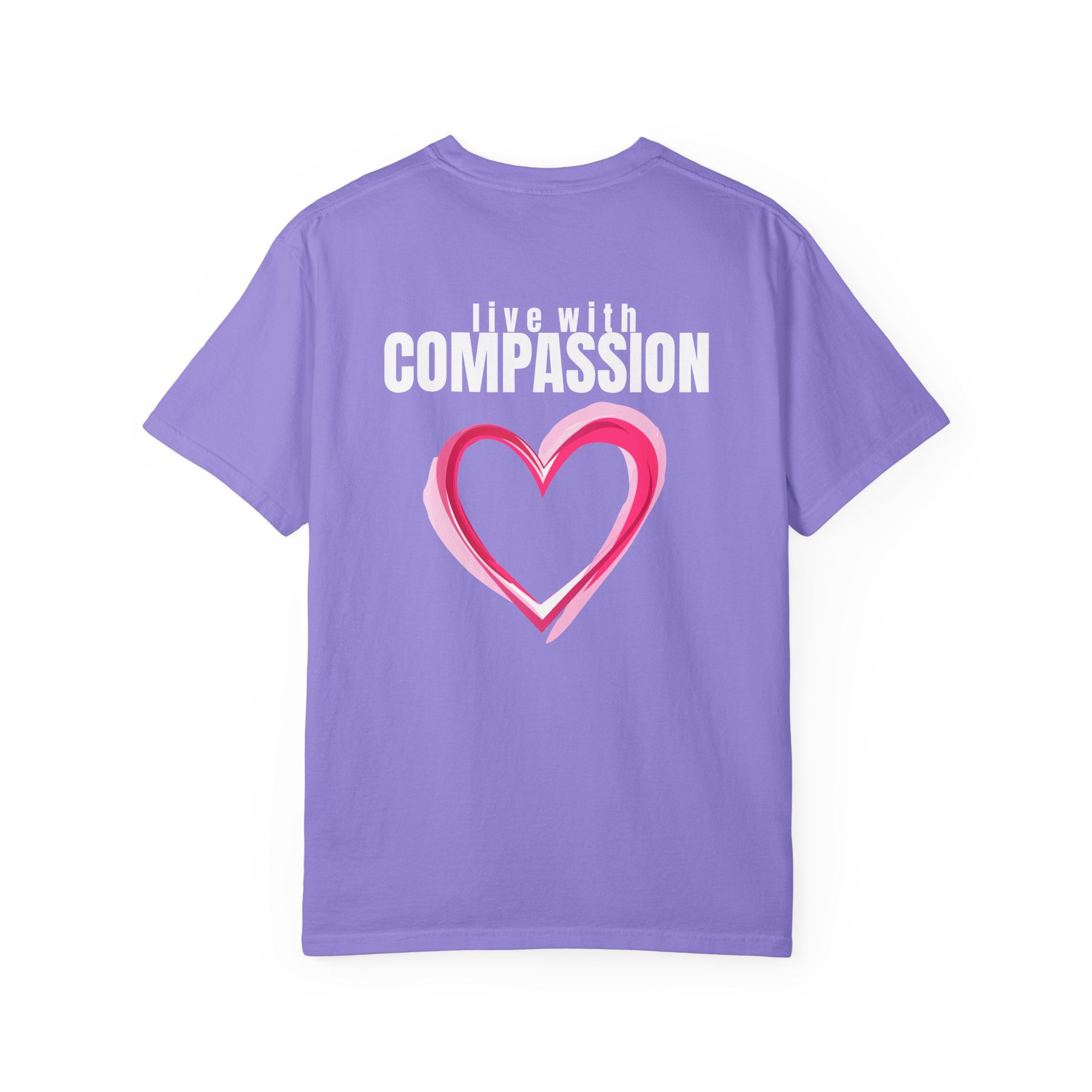 315 Multi Color - Live With Compassion - Multi Colors 315 Graphic T-Shirt