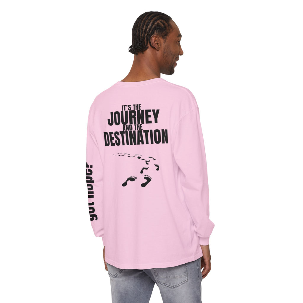 315 It’s the Journey Unisex Long Sleeve T-Shirt - Inspirational Casual Wear