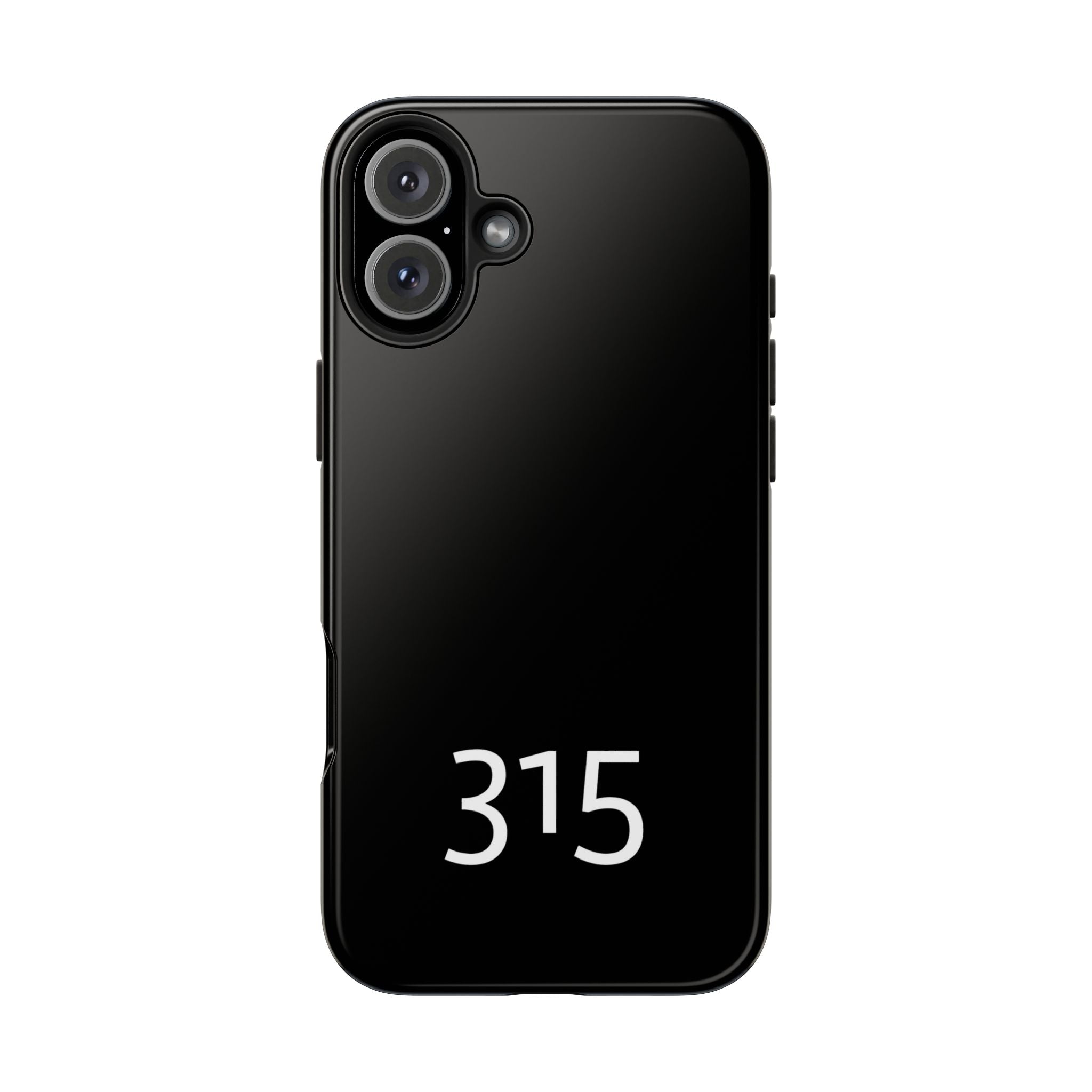 36 - Phone case 315 Tough Phone Case — Motivational Black Protective Cover