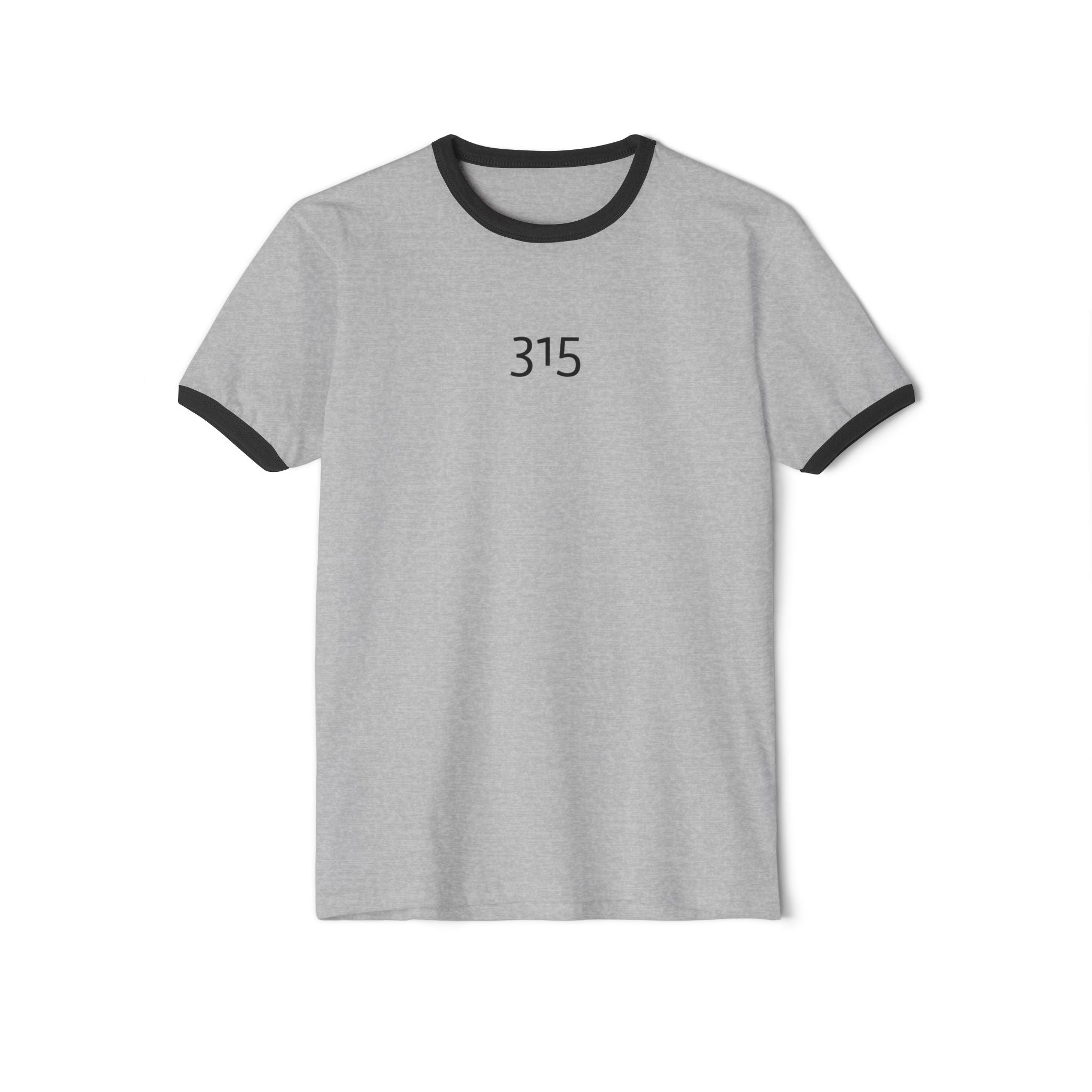 315 Unisex Cotton Ringer T-Shirt - Casual & Comfortable Style