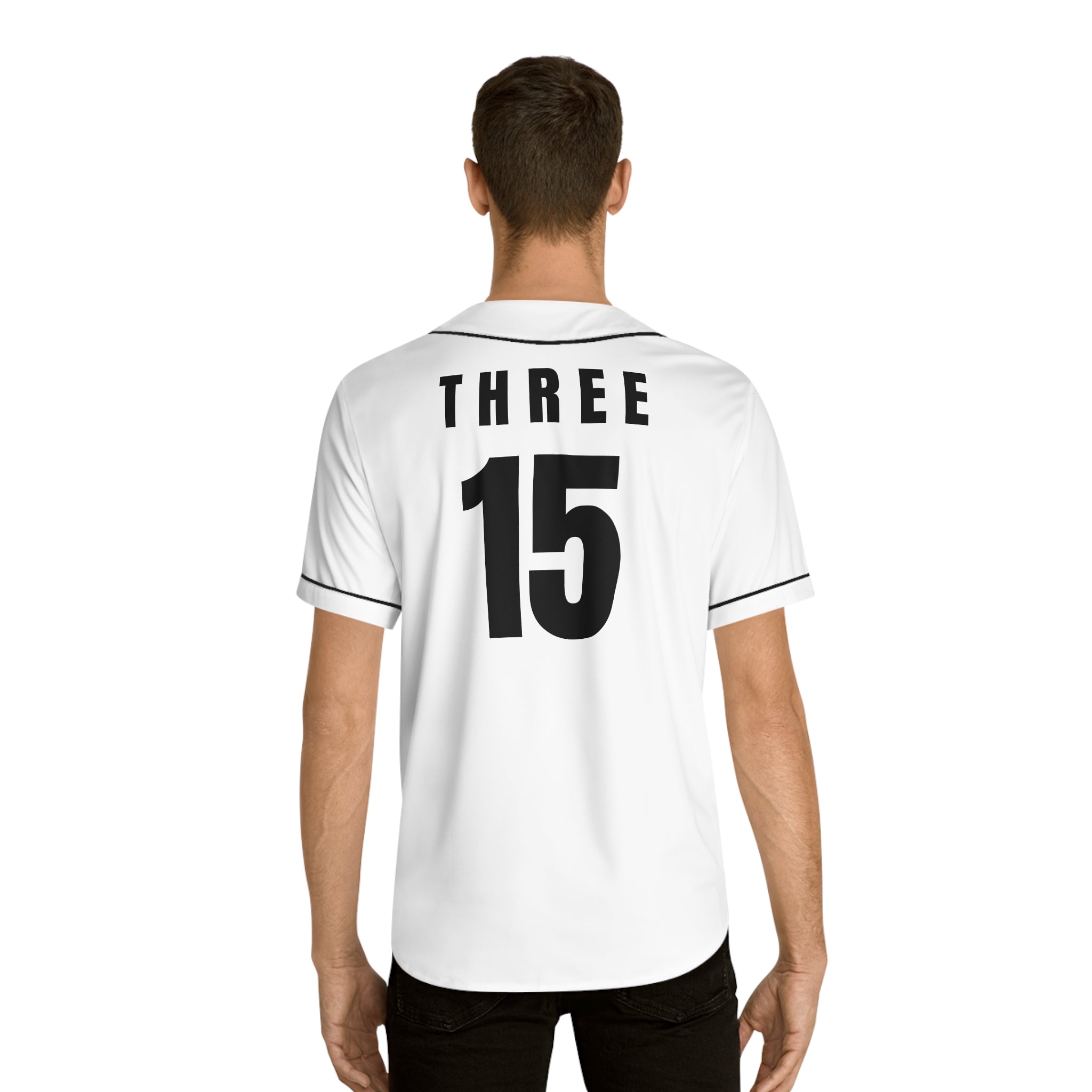 112 - TF Stylish Men's Baseball Jersey with Custom Number 315
