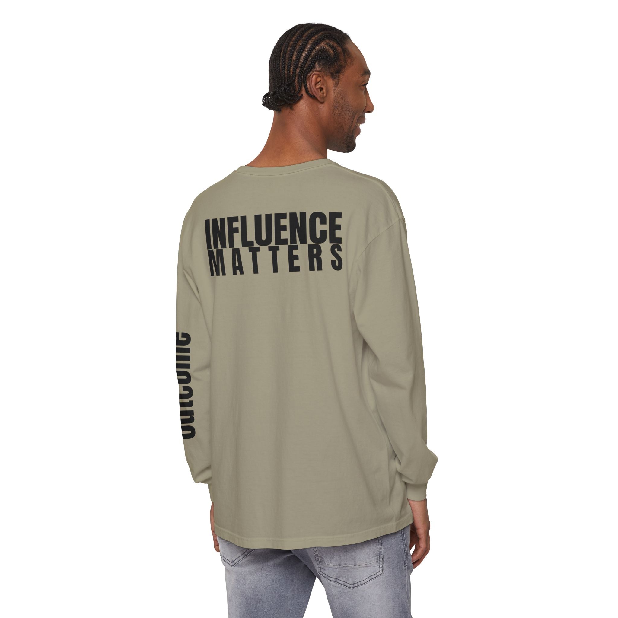 Influence Matters Unisex Long Sleeve T-Shirt - Inspirational Casual Wear