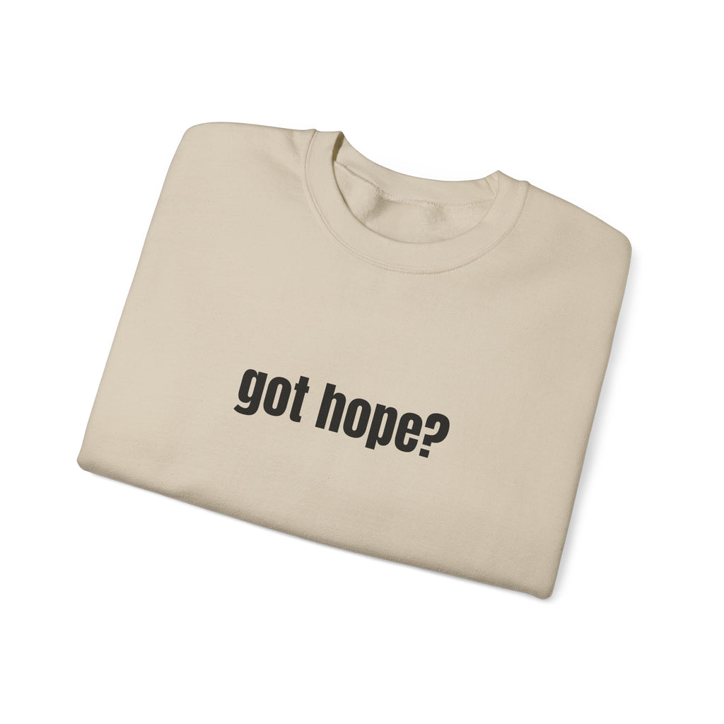 Multi Colors "This Isn't the End of My Story" Inspirational Crewneck Sweatshirt - "Got Hope?" & "This Isn't The End of My Story"