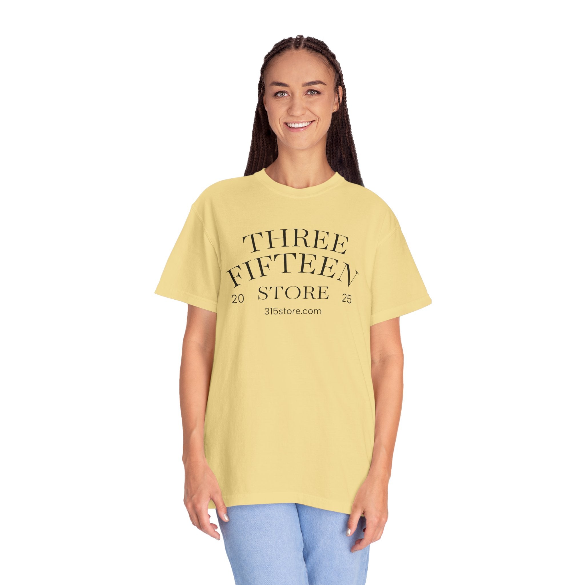11 - Three Fifteen Store Plain Back Multi Colors Graphic T-Shirt