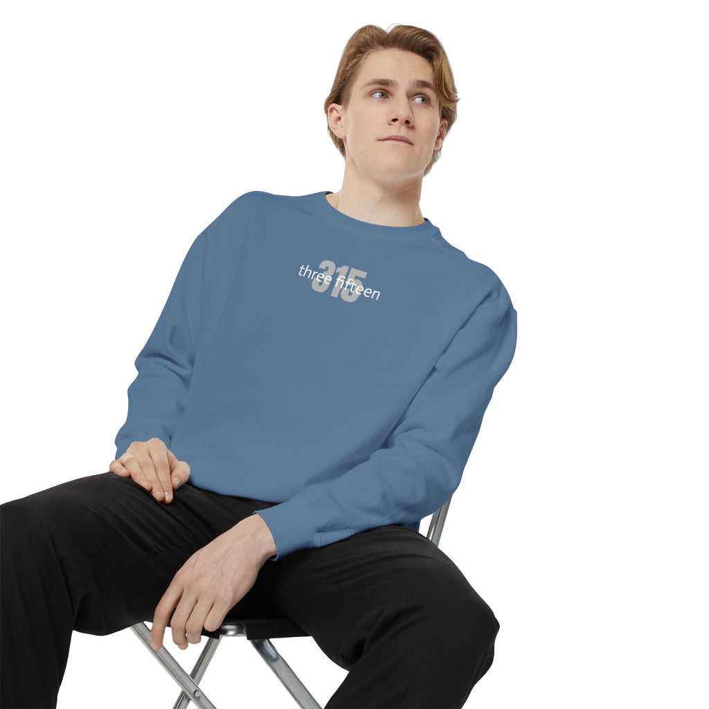 15 - Sweatshirt Bold 315 Multi Color - Embroidered Minimalist Logo Sweatshirt —Crewneck Casual Pullover