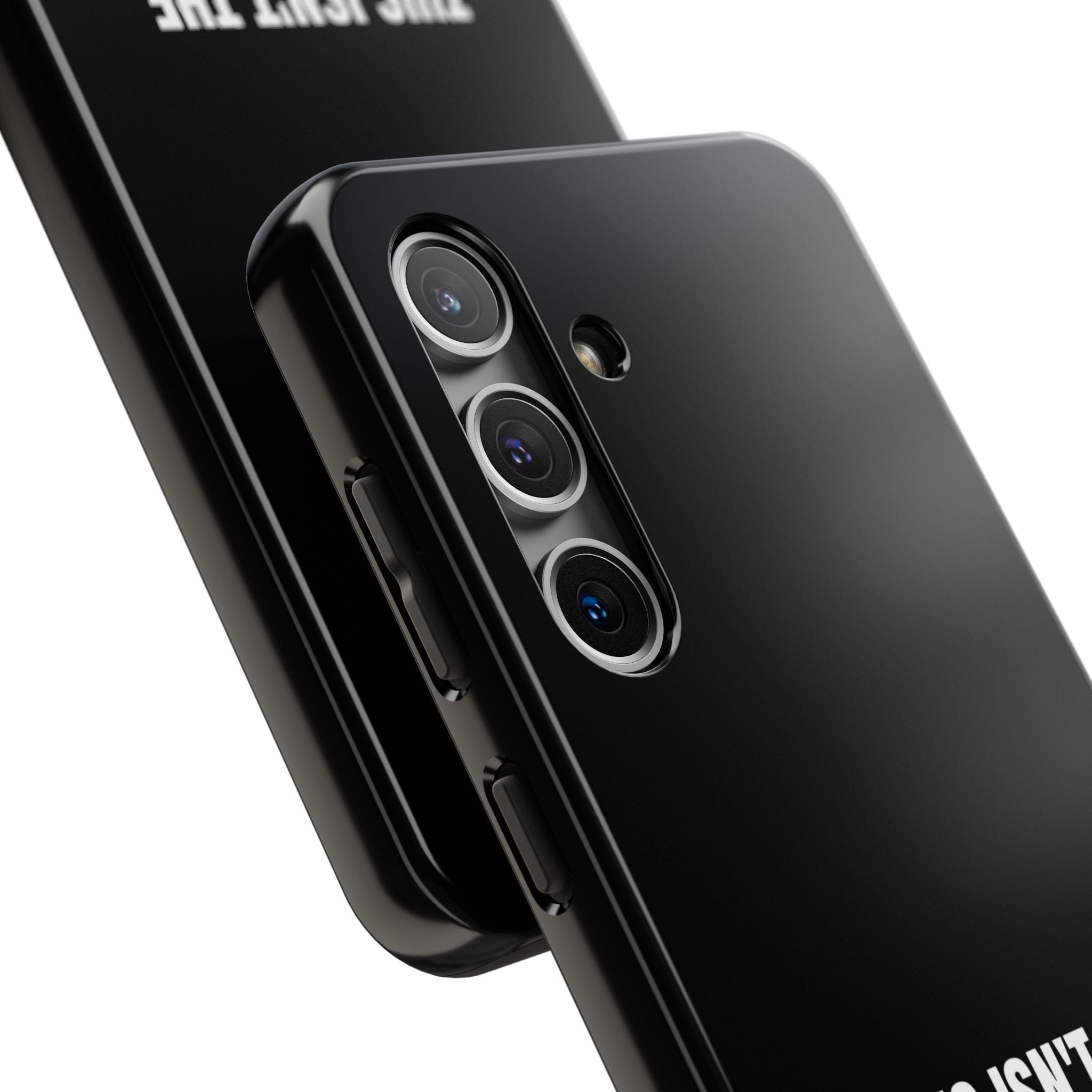 36 - Phone case Tough Phone Case — "This Isn't the End of My Story" Motivational Black Protective Cover