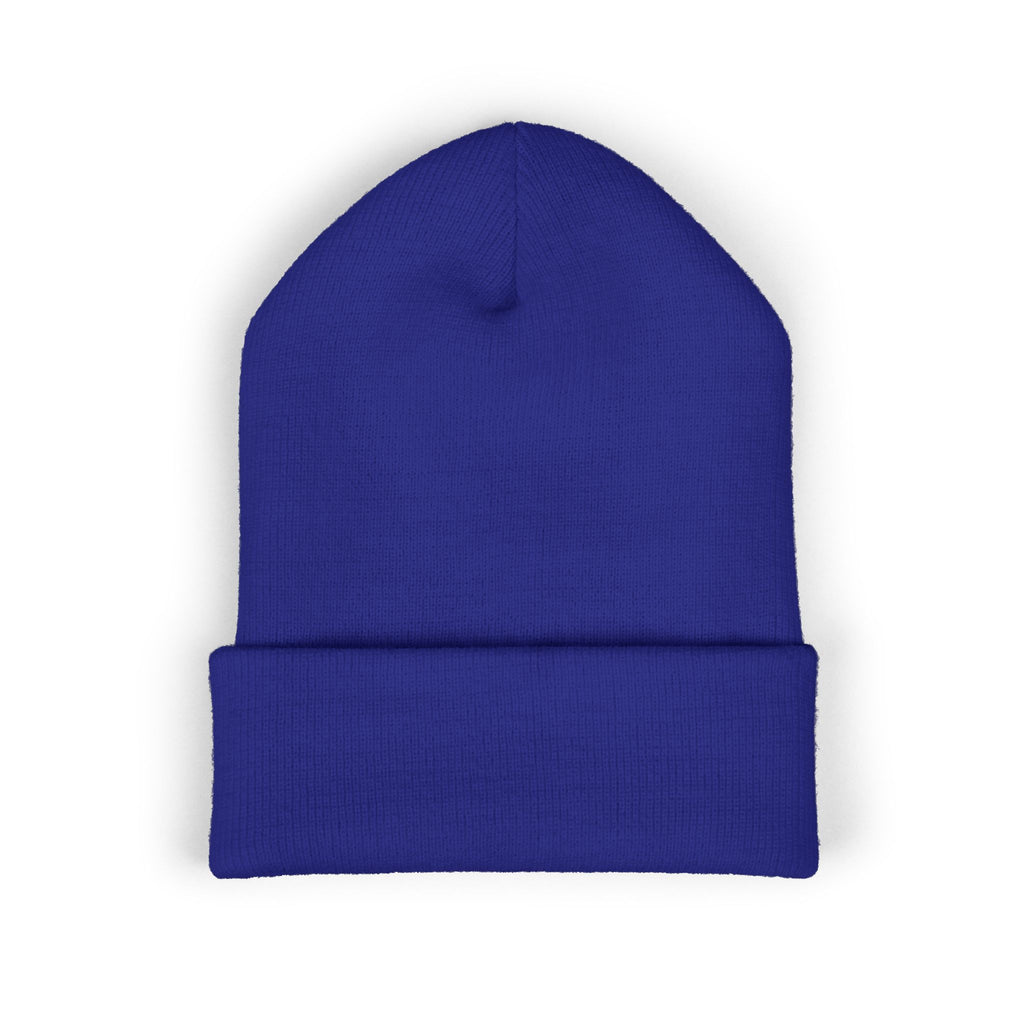 Embroidered Classic Cuffed Beanie - Stylish Warmth for Every Occasion