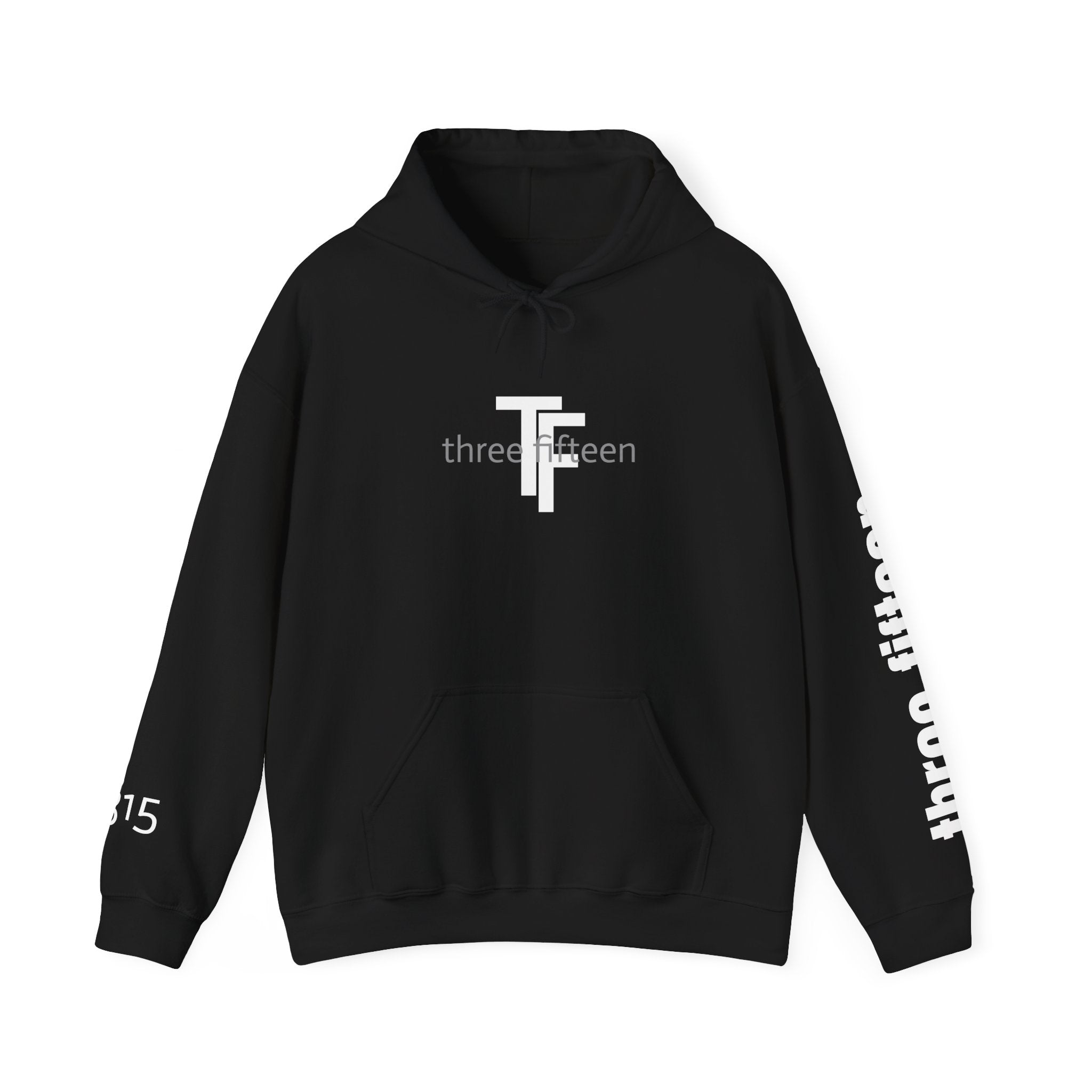 16 - Multi Color Printed Three-Fifteen Inspirational Quote Hoodie - This Isn't The End Of My Story