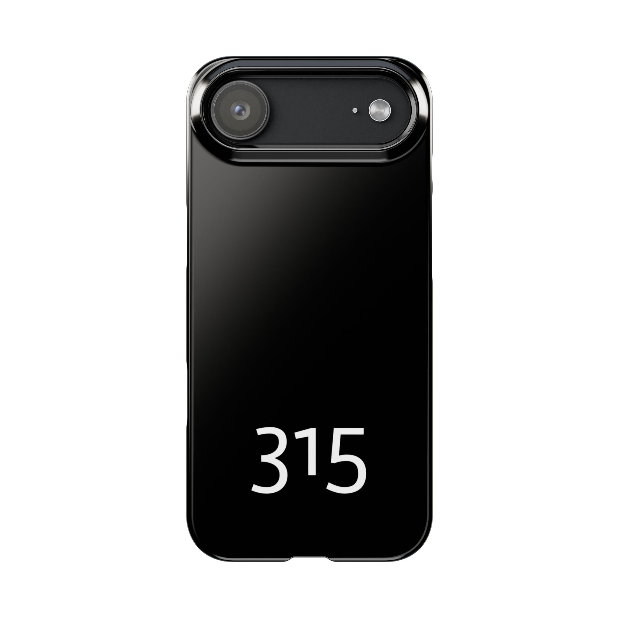 36 - Phone case 315 Slim Phone Case — Motivational Black Protective Cover