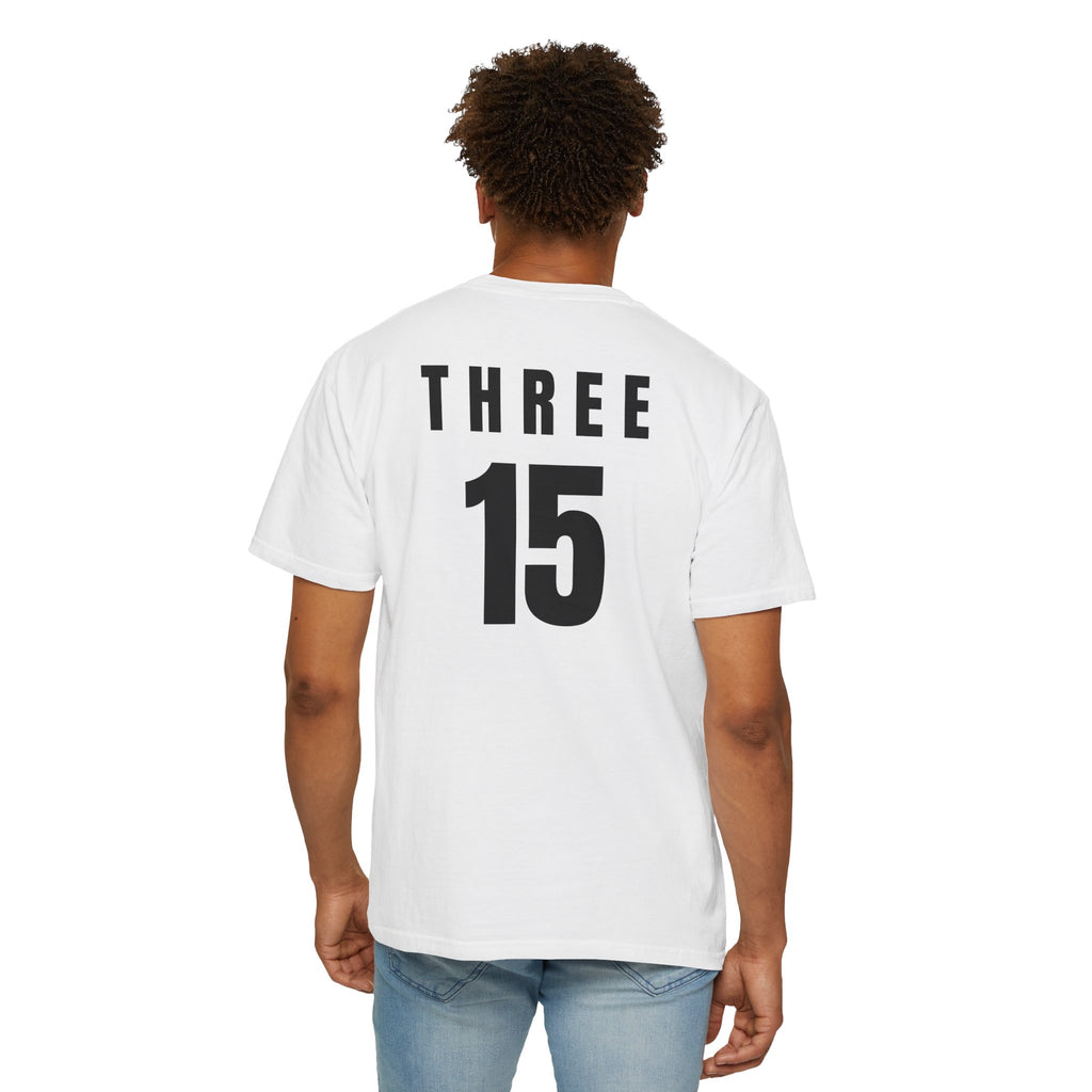 1 - Three 15 Multi Colors Front and Back Graphic T-Shirt