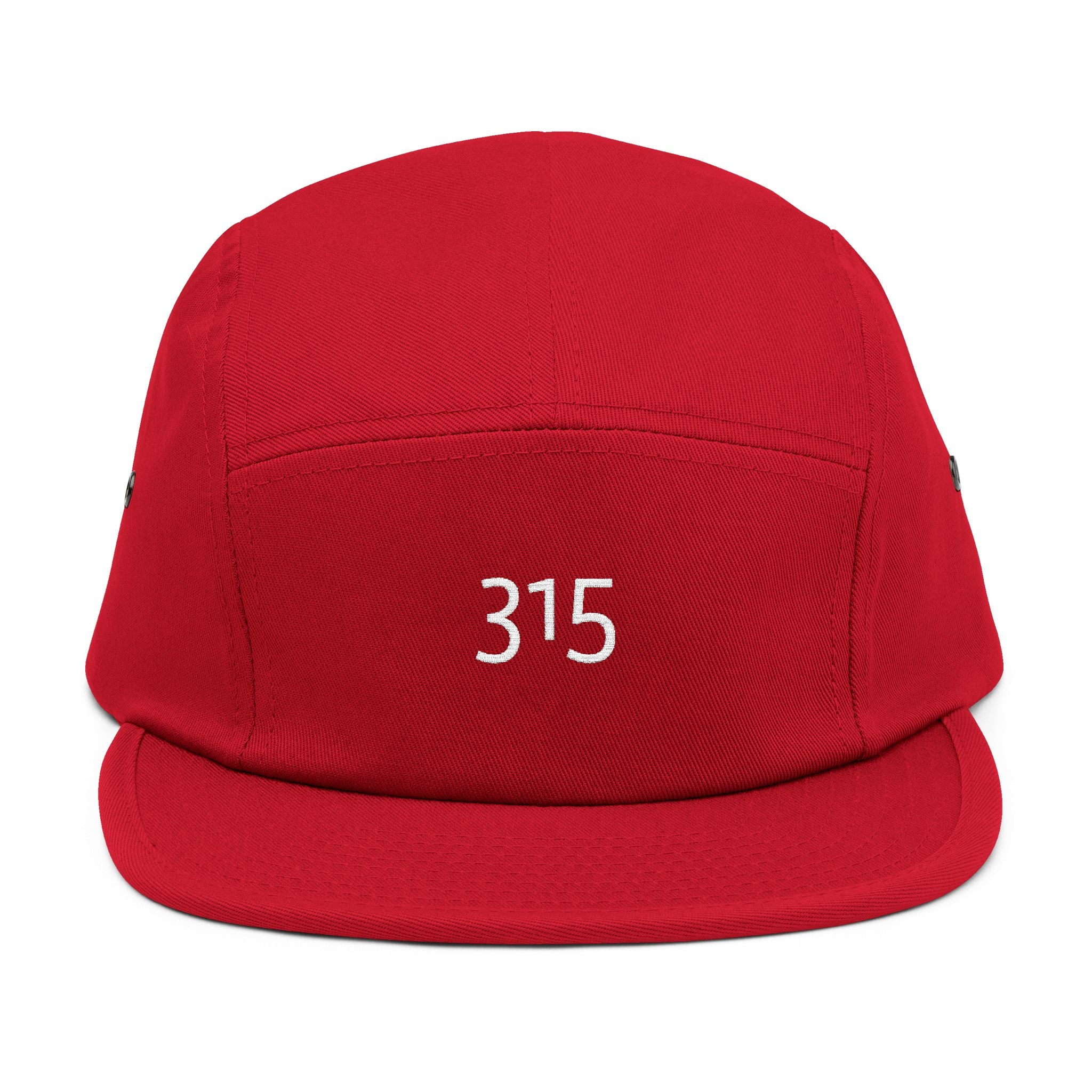 3 - Hat Embroidered 5 Panel Cap - Casual Streetwear with Unique Design (315)