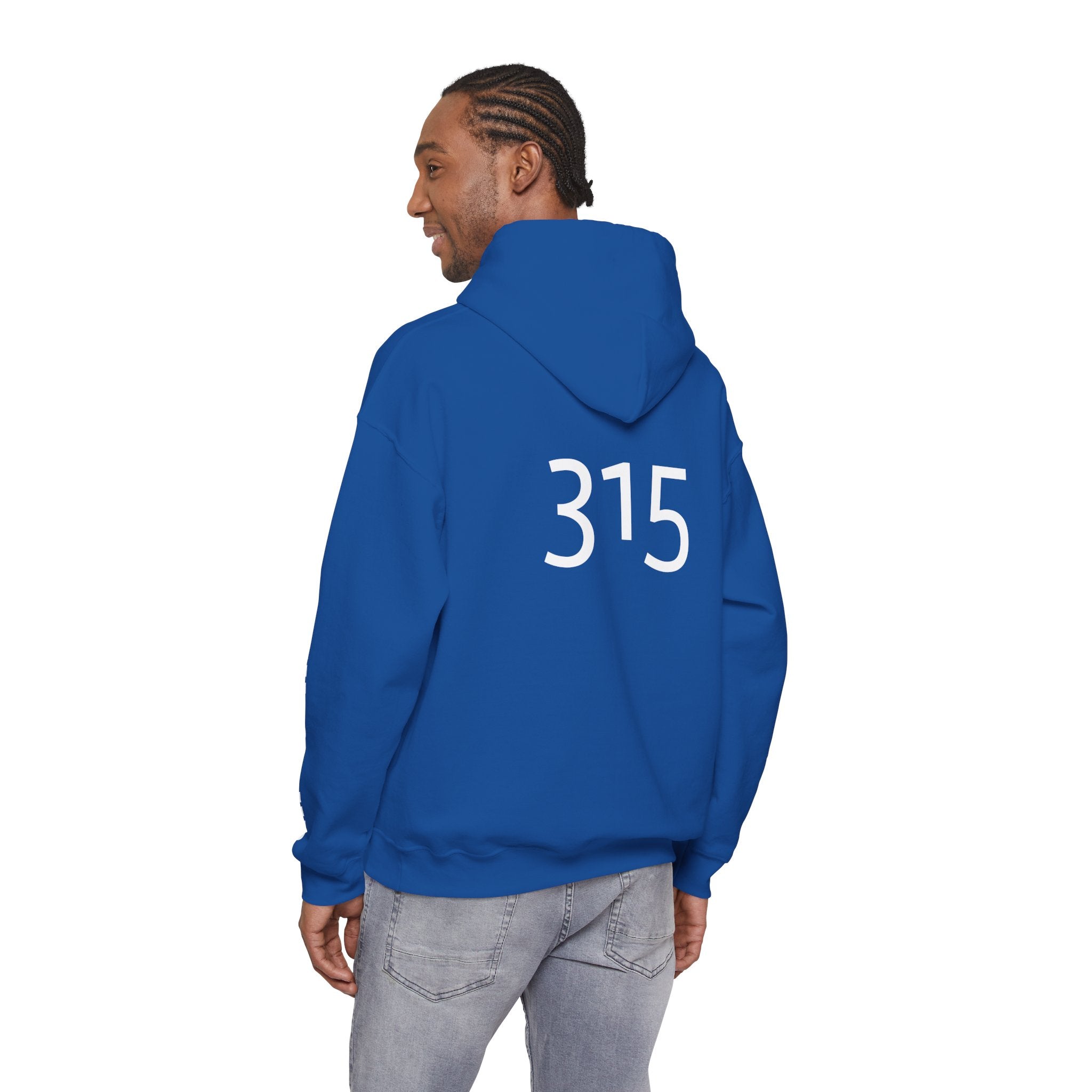 16 - Multi Color Printed Three-Fifteen Inspirational Quote Hoodie - This Isn't The End Of My Story