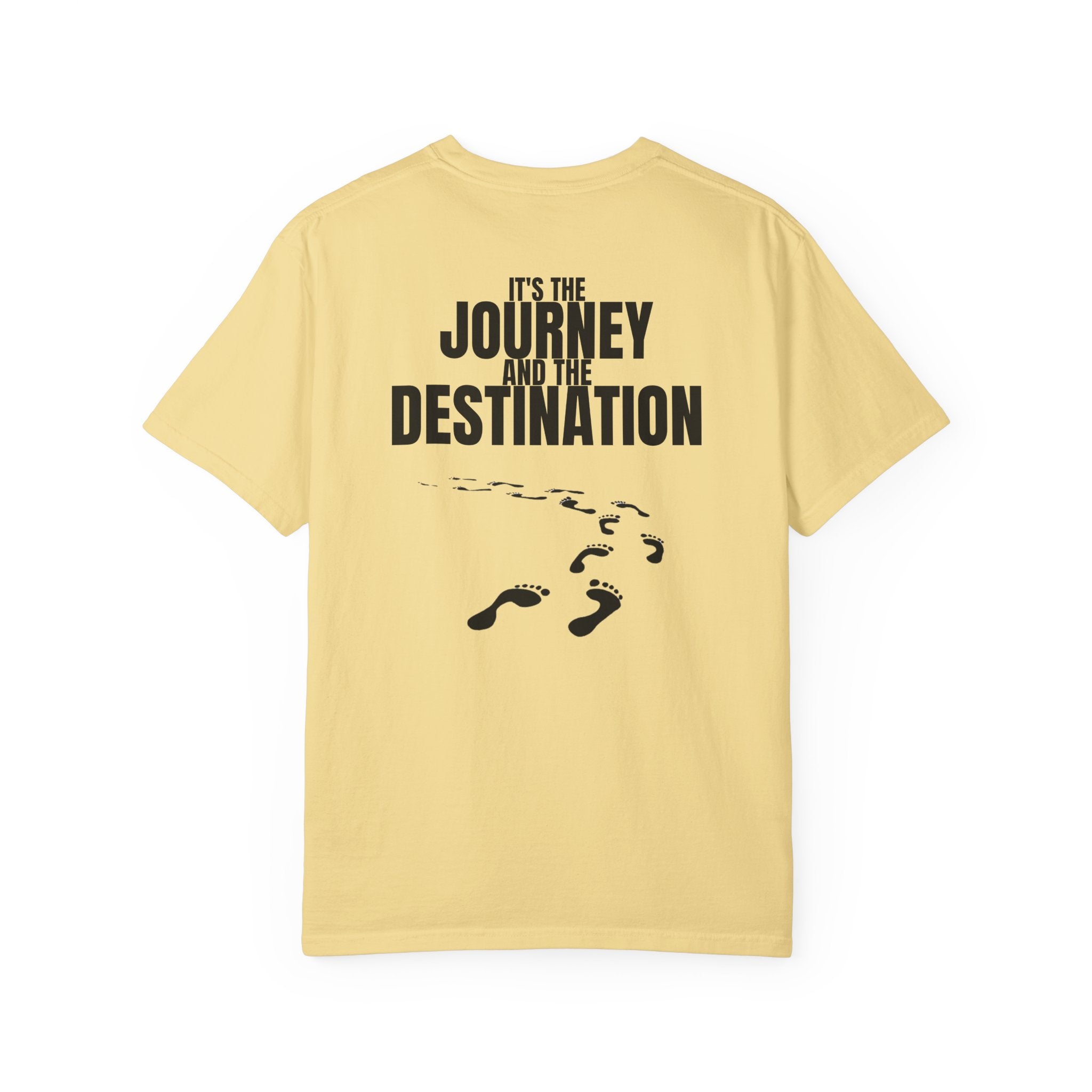 Square 315 Multi Color - It’s the Journey and the Destination Multi Colors 315 Graphic T-Shirt