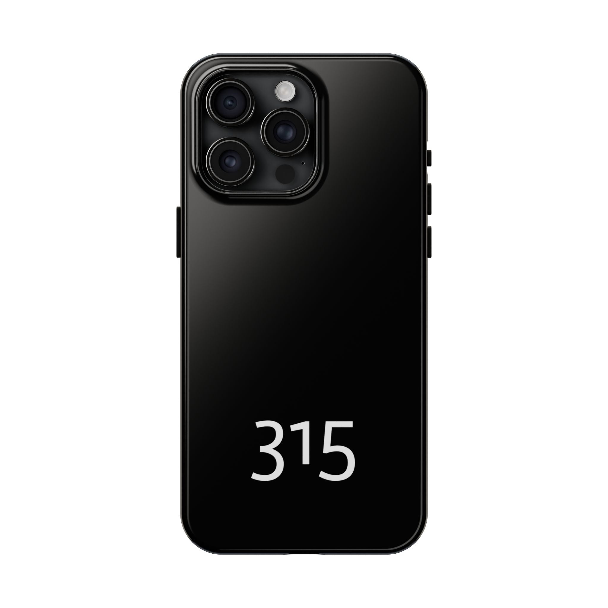 36 - Phone case 315 Tough Phone Case — Motivational Black Protective Cover