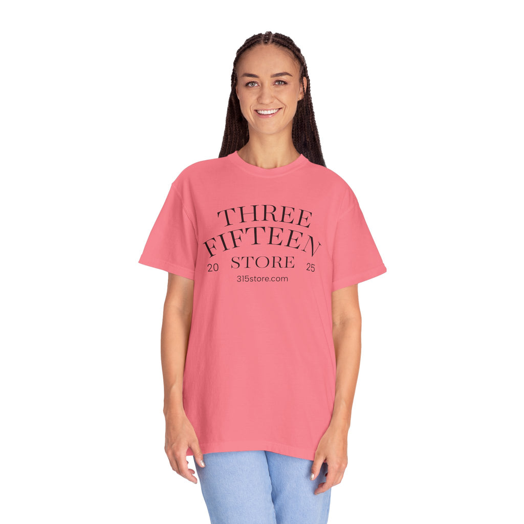 11 - Three Fifteen Store Plain Back Multi Colors Graphic T-Shirt
