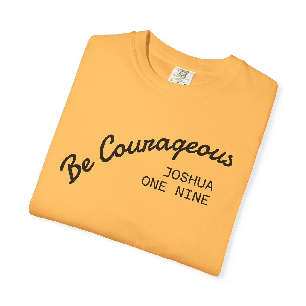 01 - Courageous Joshua One Nine Multi Colors Graphic T-Shirt