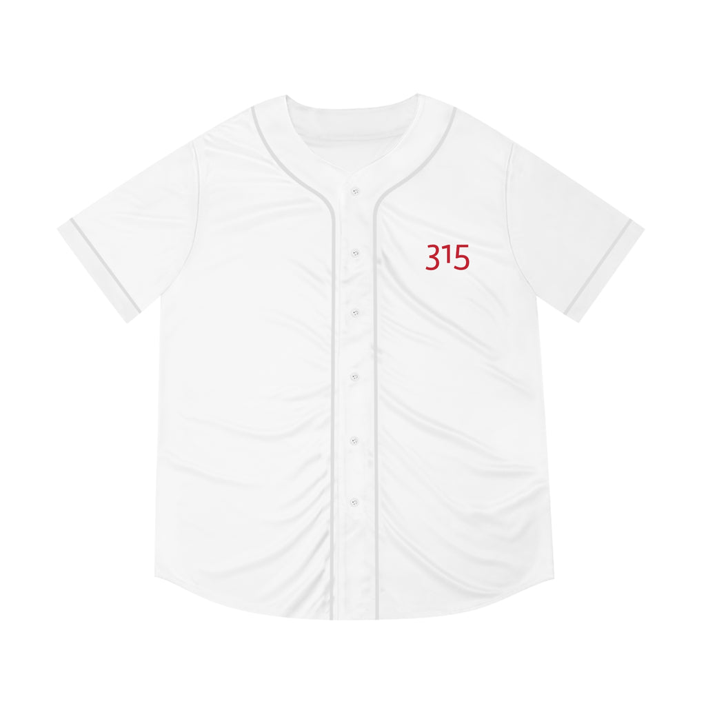 Three-Fifteen Stylish Men's Baseball Jersey with Custom Number 315