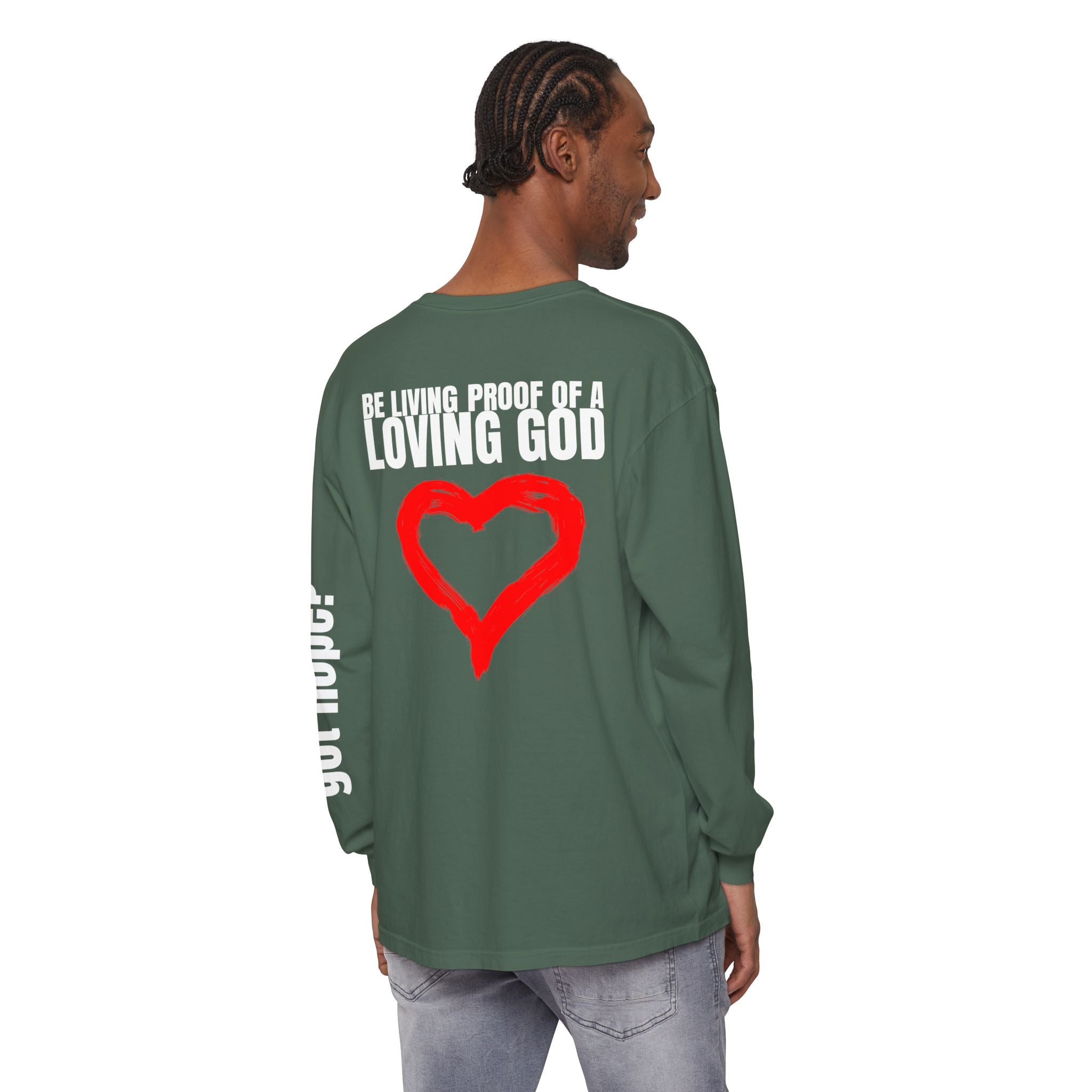 315 Be Living Proof Unisex Long Sleeve T-Shirt - Inspirational Casual Wear