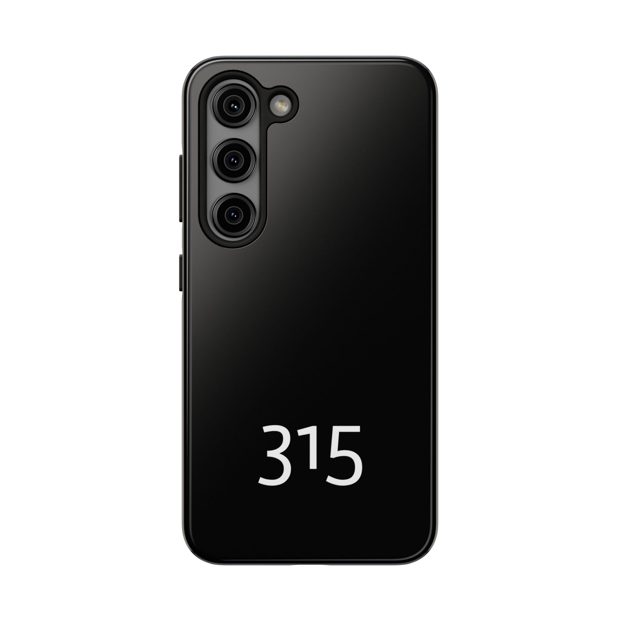 36 - Phone case 315 Tough Phone Case — Motivational Black Protective Cover