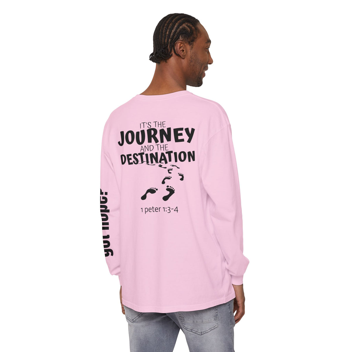 12 - Long sleeve tee 315 It’s the Journey Unisex Long Sleeve T-Shirt - Inspirational Casual Wear