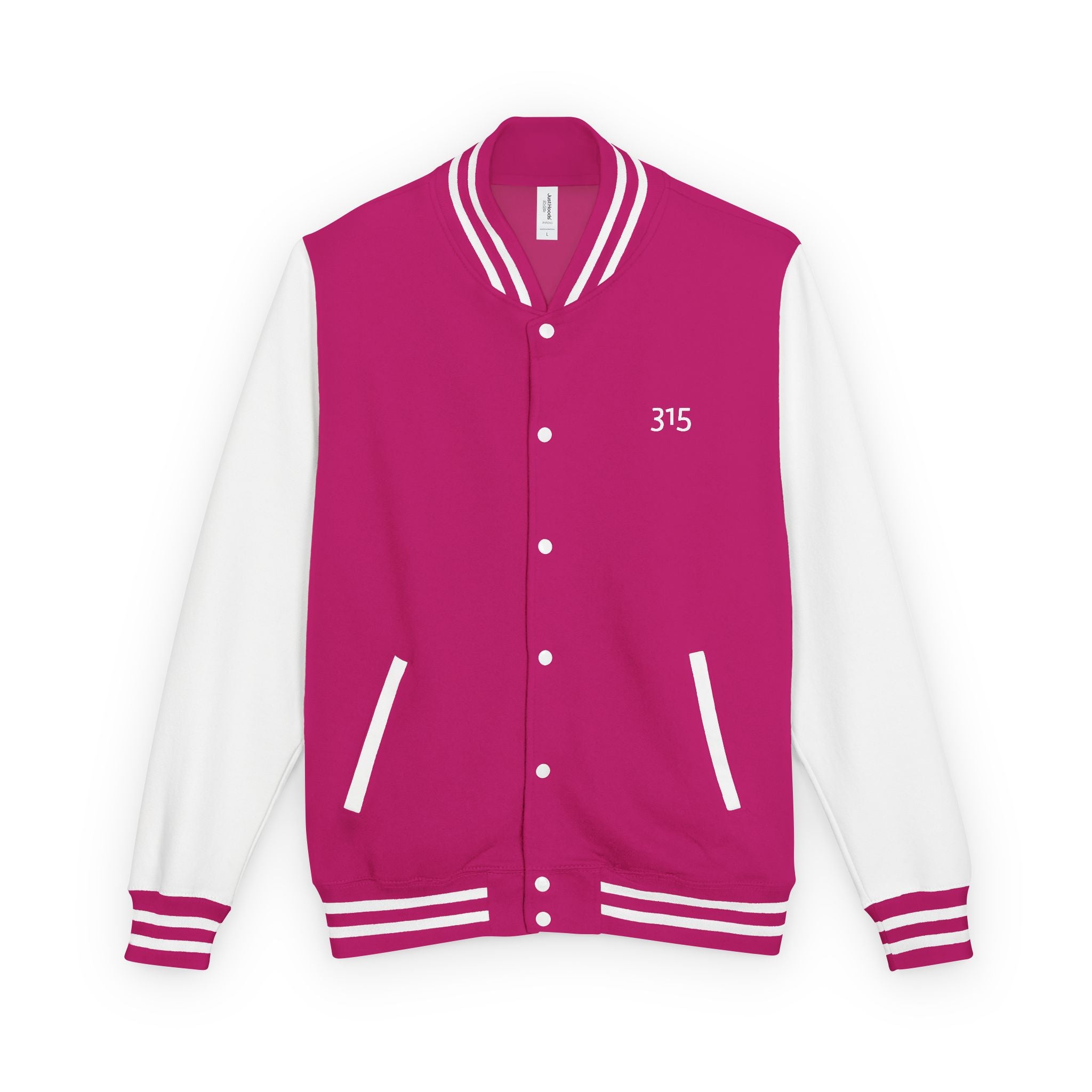 Multi Color Unisex Heavyweight Letterman Jacket - Classic Athletic Style with 315 Detail