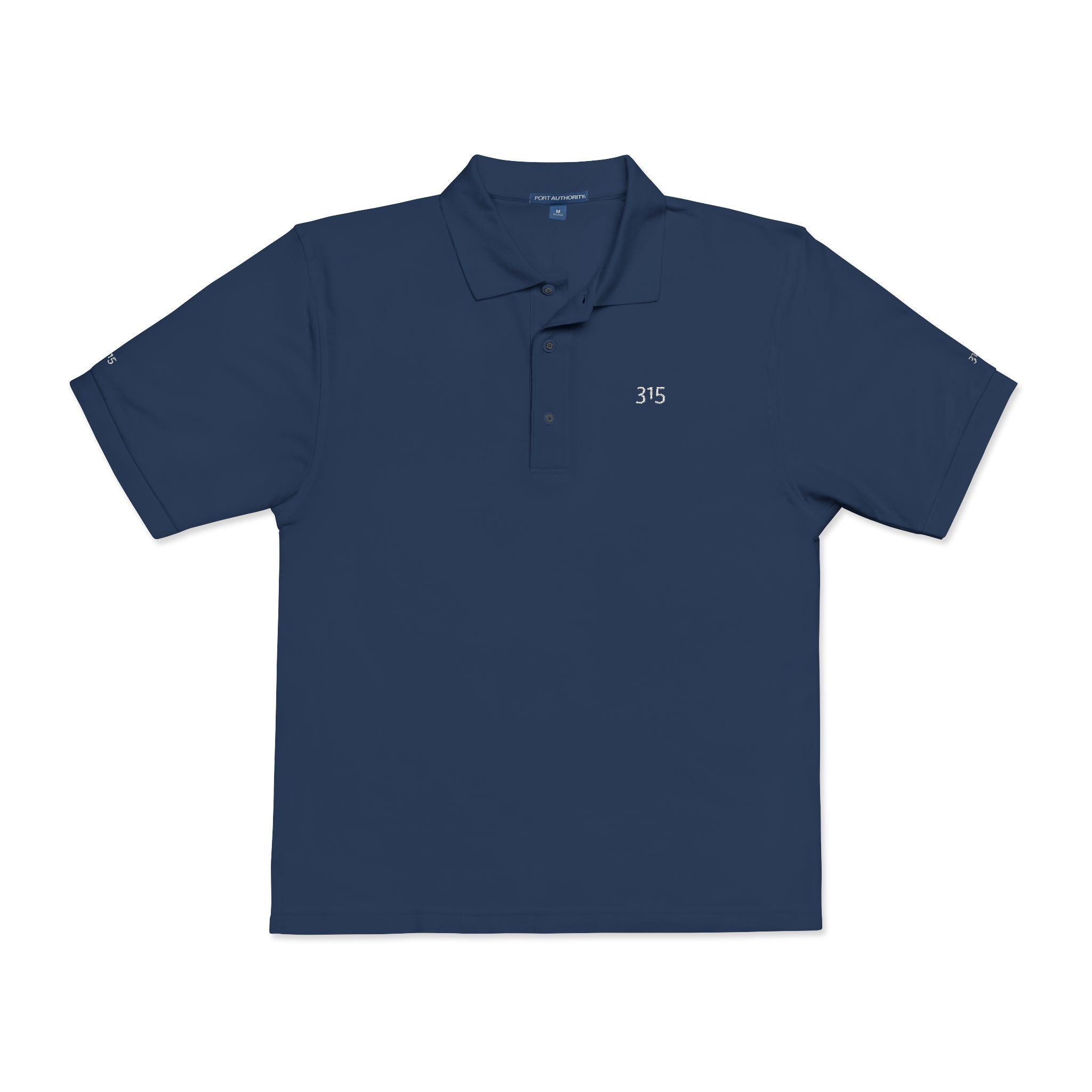 114 - Polo Style 315 Front and Sleeve Multi Color Sleek Embroidered Unisex Polo Shirt - Casual Elegance for Every Occasion