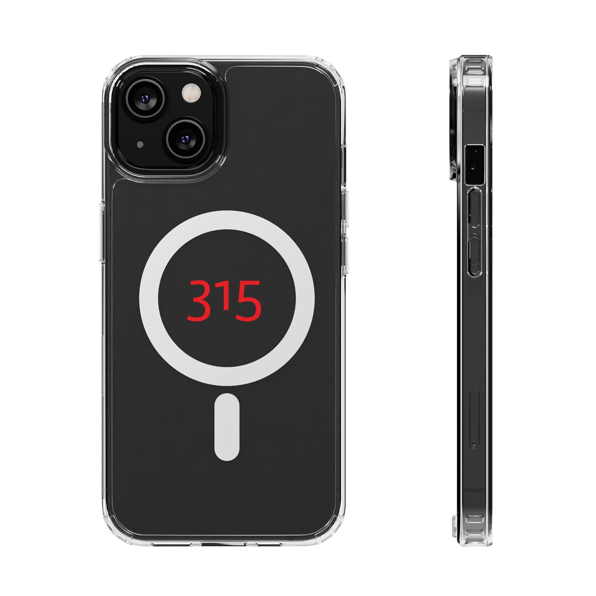 Clear Magnetic Impact Phone Case — Transparent Shockproof MagSafe-Compatible