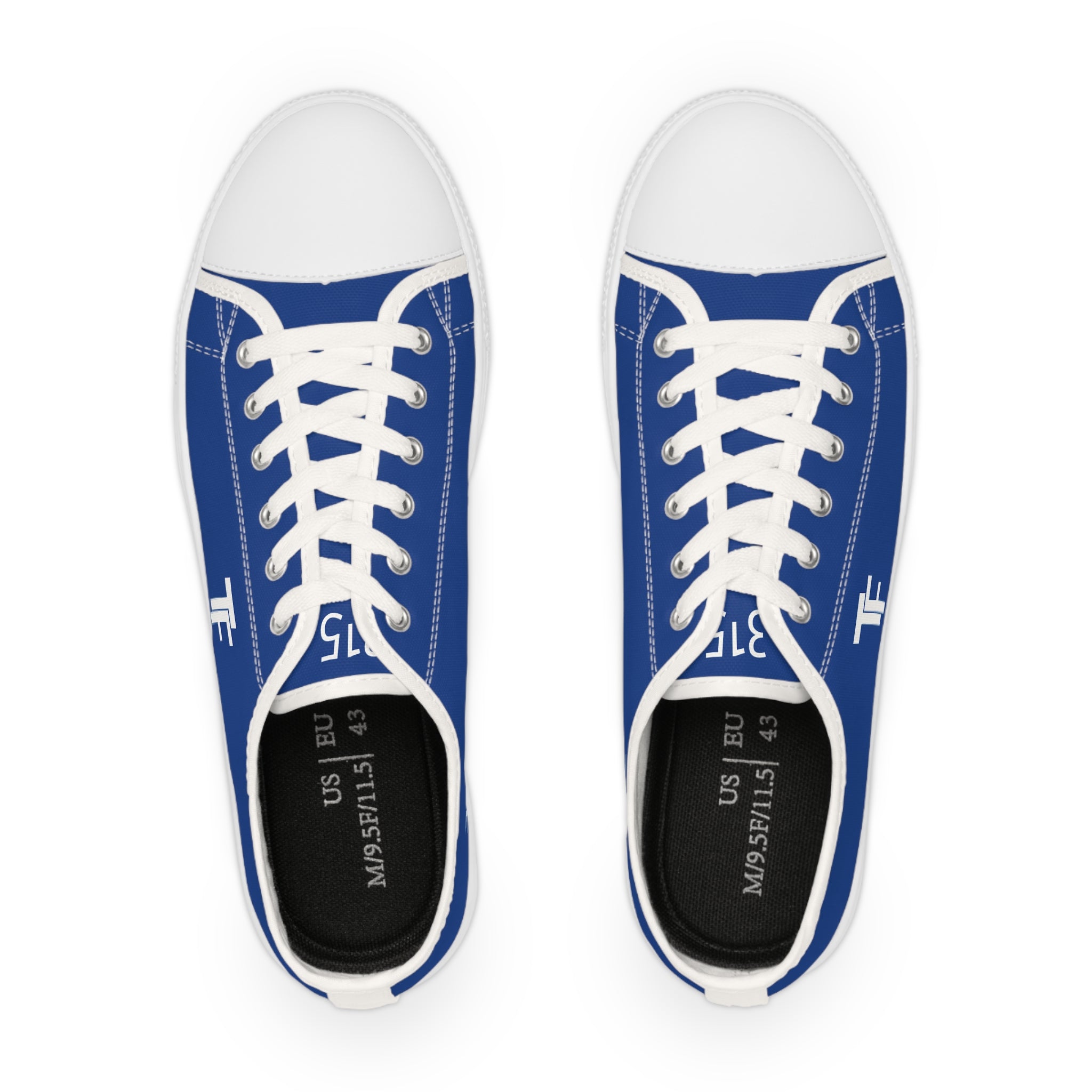 31 - Men's Low Top Sneakers TF — Minimal Grey Canvas Shoes with '315' Side Graphic