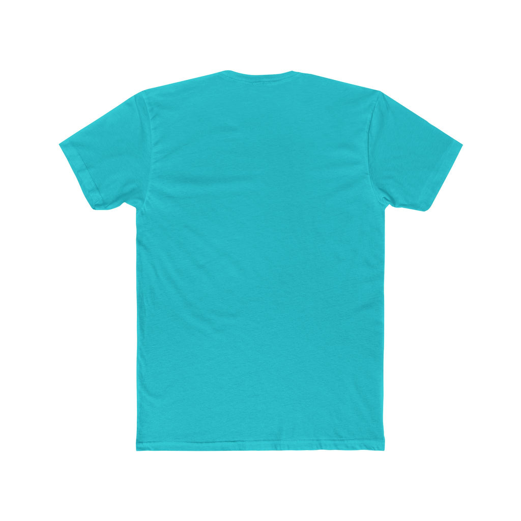 Multi Color Casual Unisex Cotton Crew Tee - Minimalist 315 Design