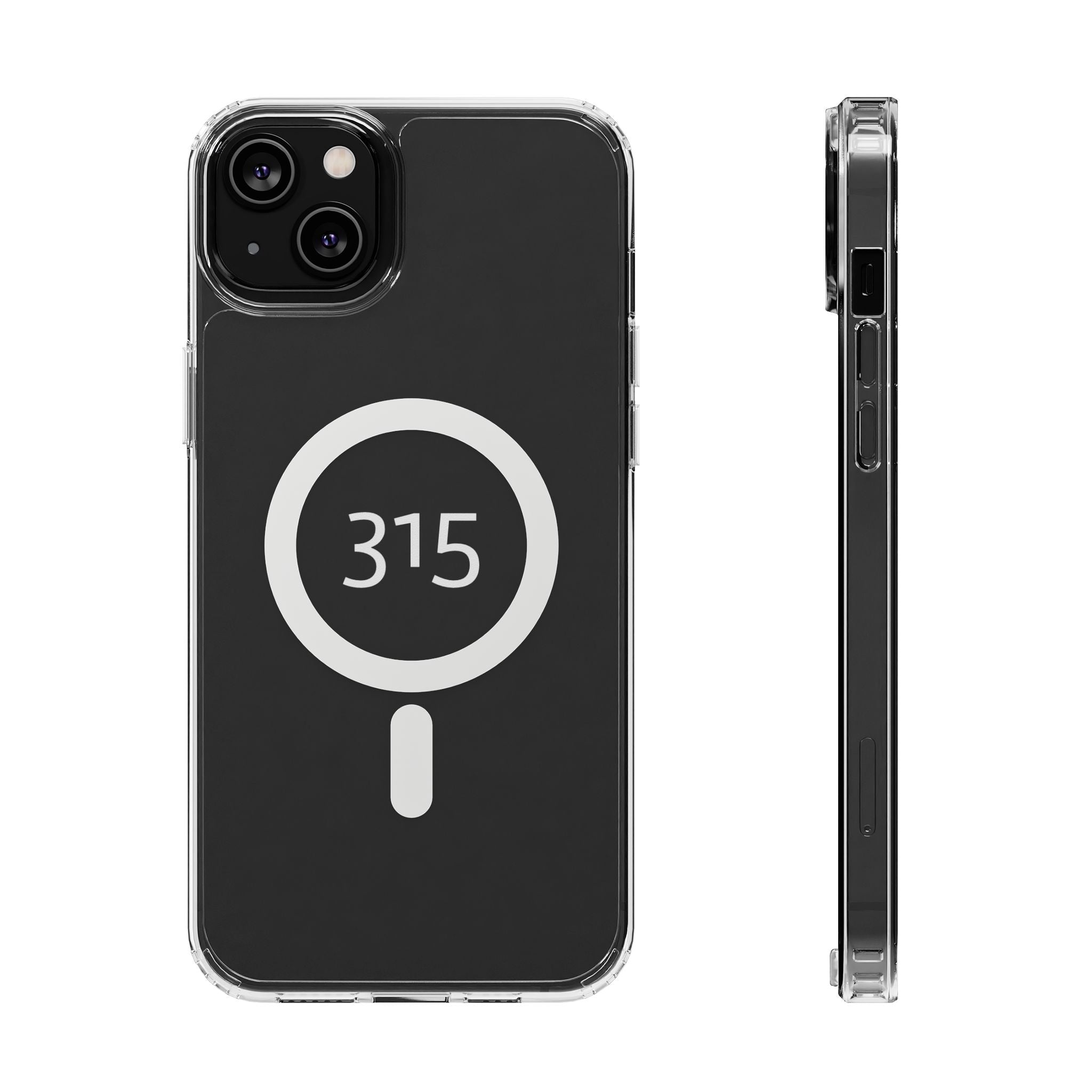 Clear Magnetic Impact Phone Case — Transparent Shockproof MagSafe-Compatible