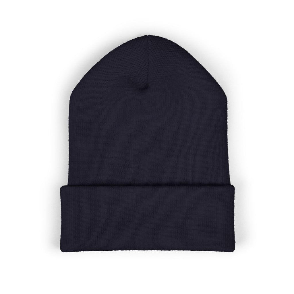 Embroidered Classic Cuffed Beanie - Stylish Warmth for Every Occasion