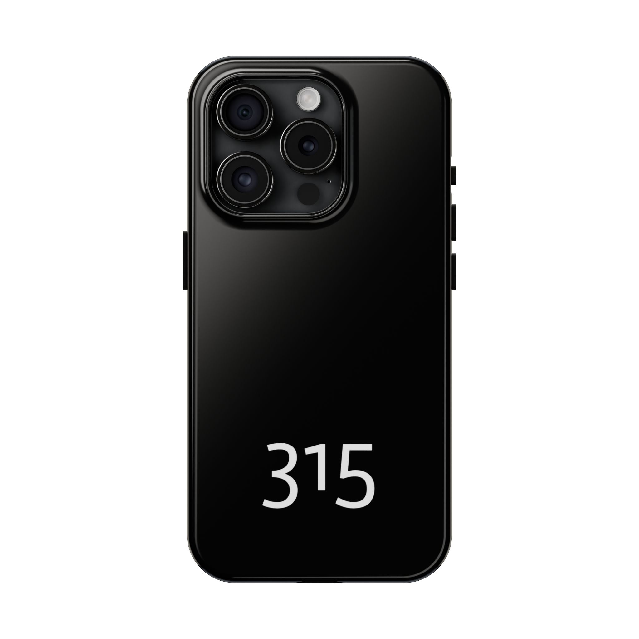 36 - Phone case 315 Tough Phone Case — Motivational Black Protective Cover
