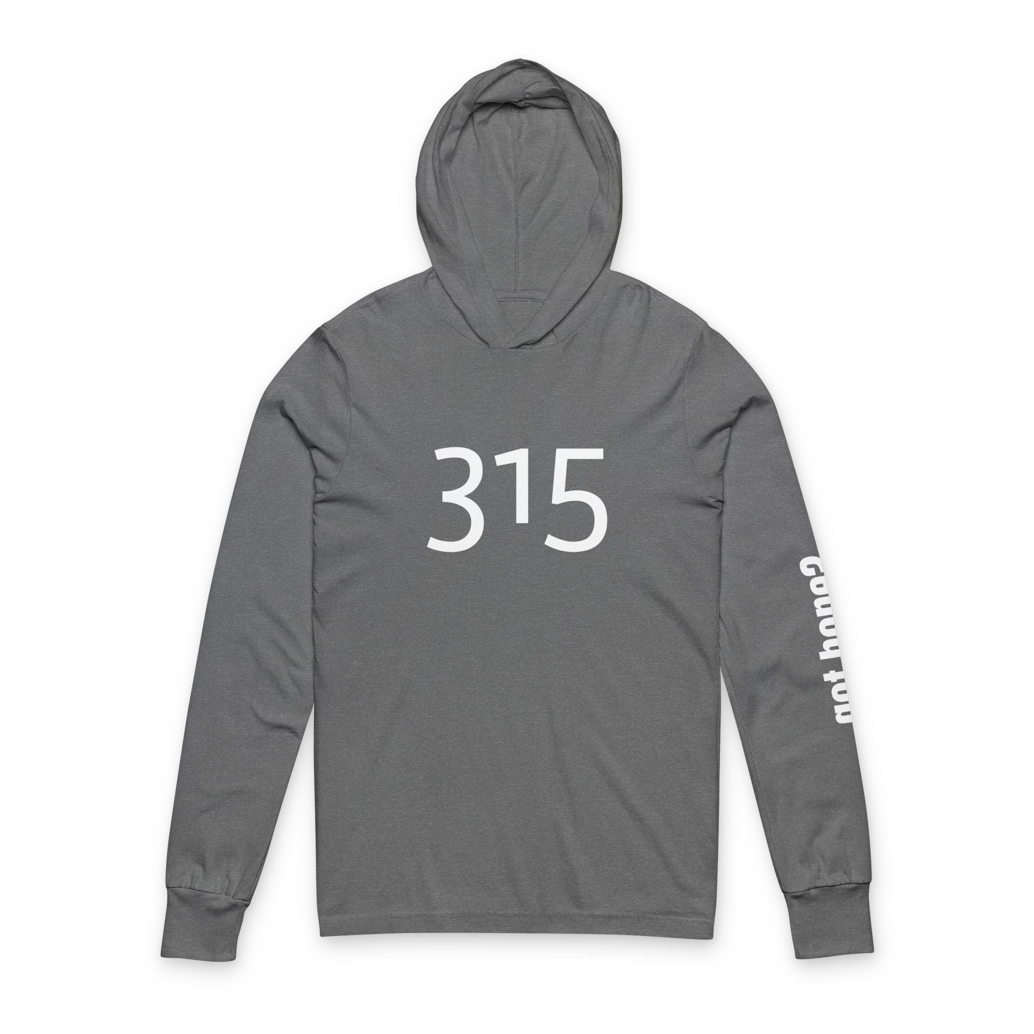 Multi Color Inspirational Unisex Hooded Long Sleeve Tee - "This Isn't the End of My Story"