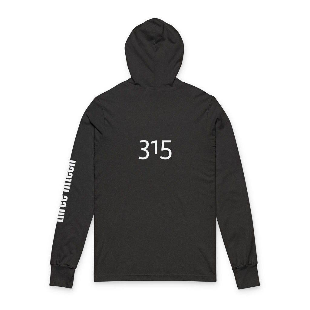 13 - Multi Color Inspirational Unisex Hooded Long Sleeve Tee - "This Isn't the End of My Story"