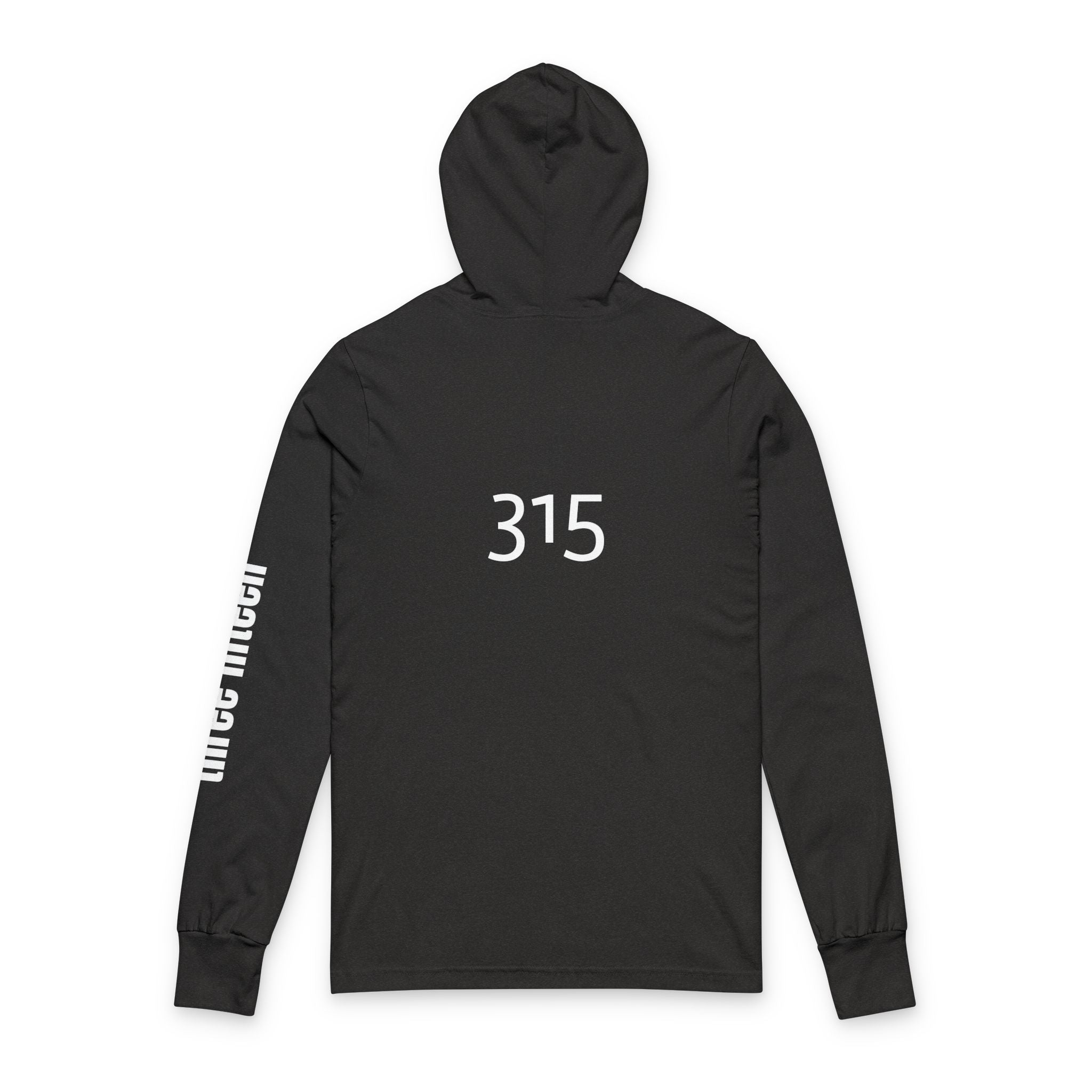 13 - Multi Color Inspirational Unisex Hooded Long Sleeve Tee - "This Isn't the End of My Story"