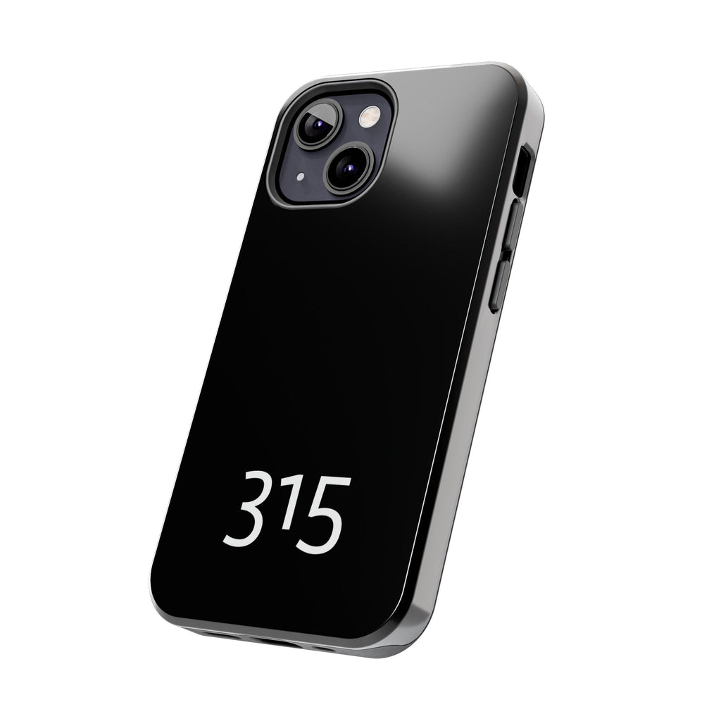 36 - Phone case 315 Tough Phone Case — Motivational Black Protective Cover