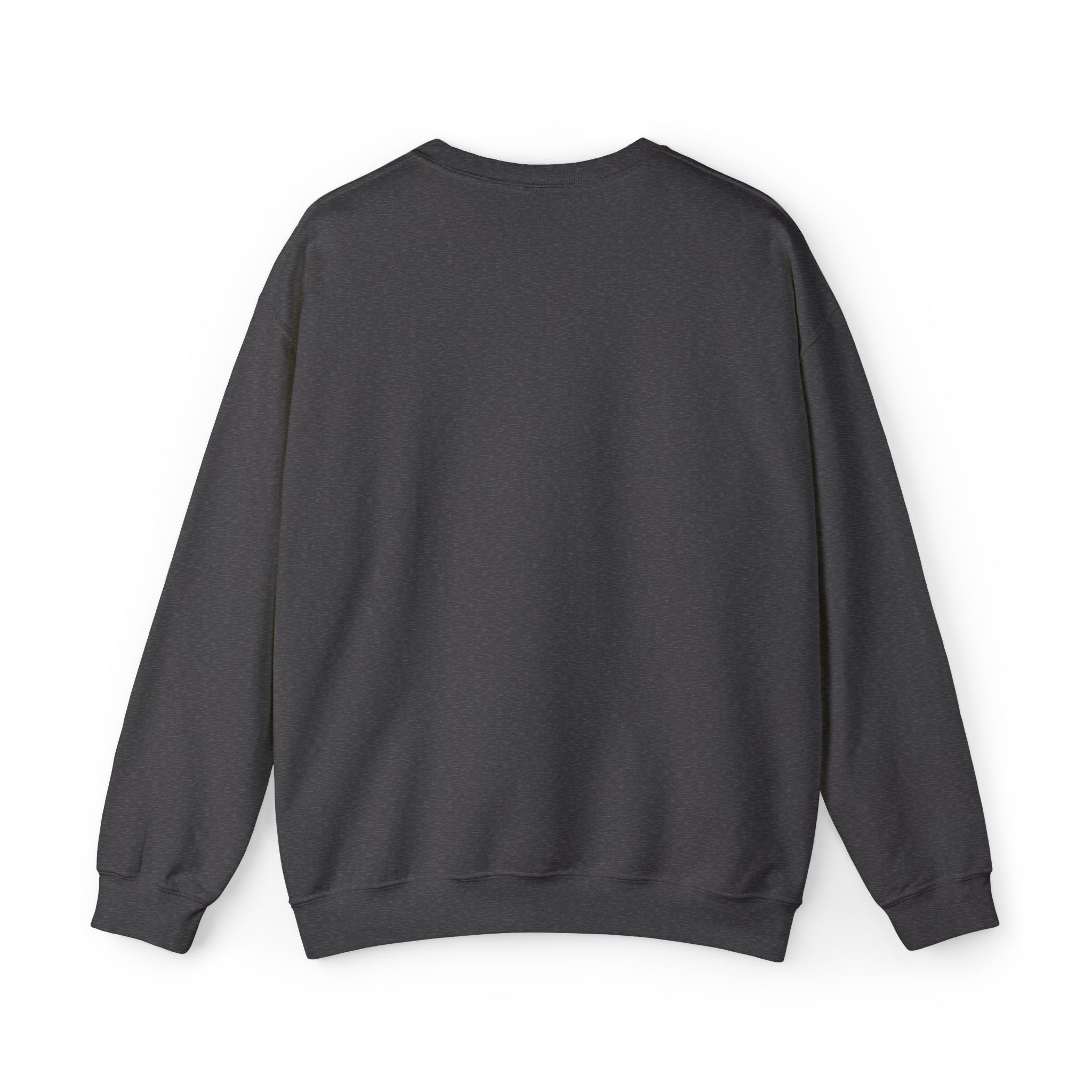 15 - Minimal '315' Embroidered Logo Crewneck Sweatshirt — White Casual Pullover