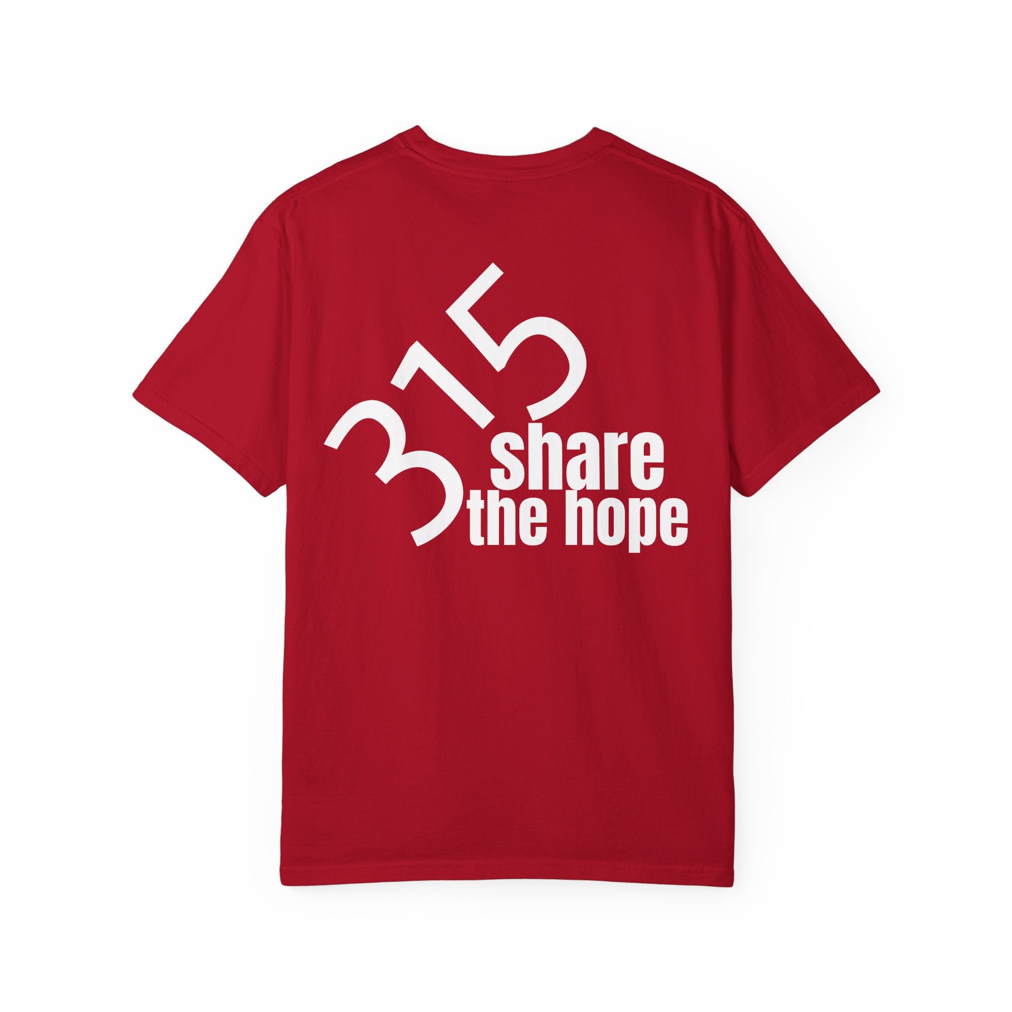 1 - Multi Colors 315 "Share the Hope" Graphic T-Shirt