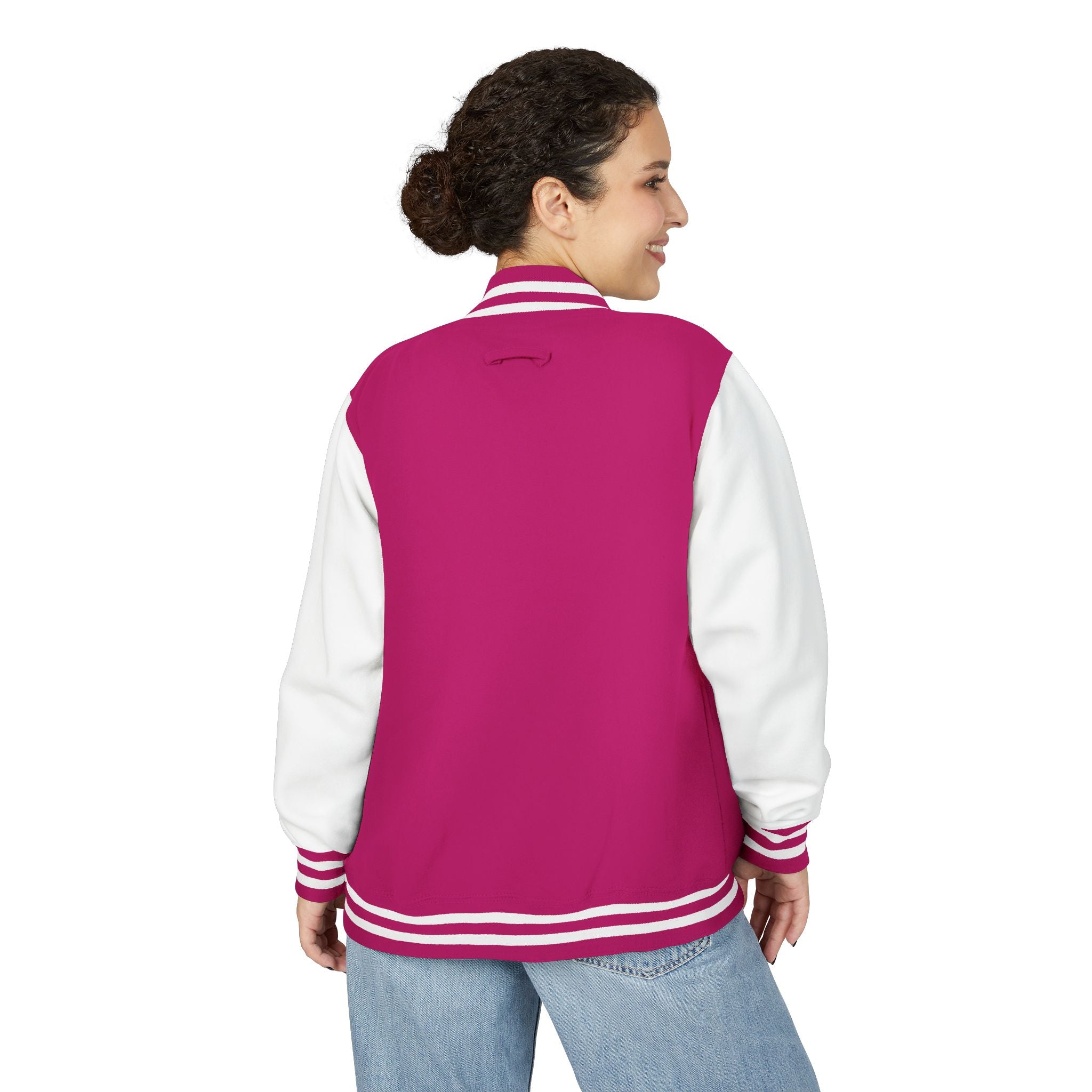 Multi Color Unisex Heavyweight Letterman Jacket - Classic Athletic Style with 315 Detail