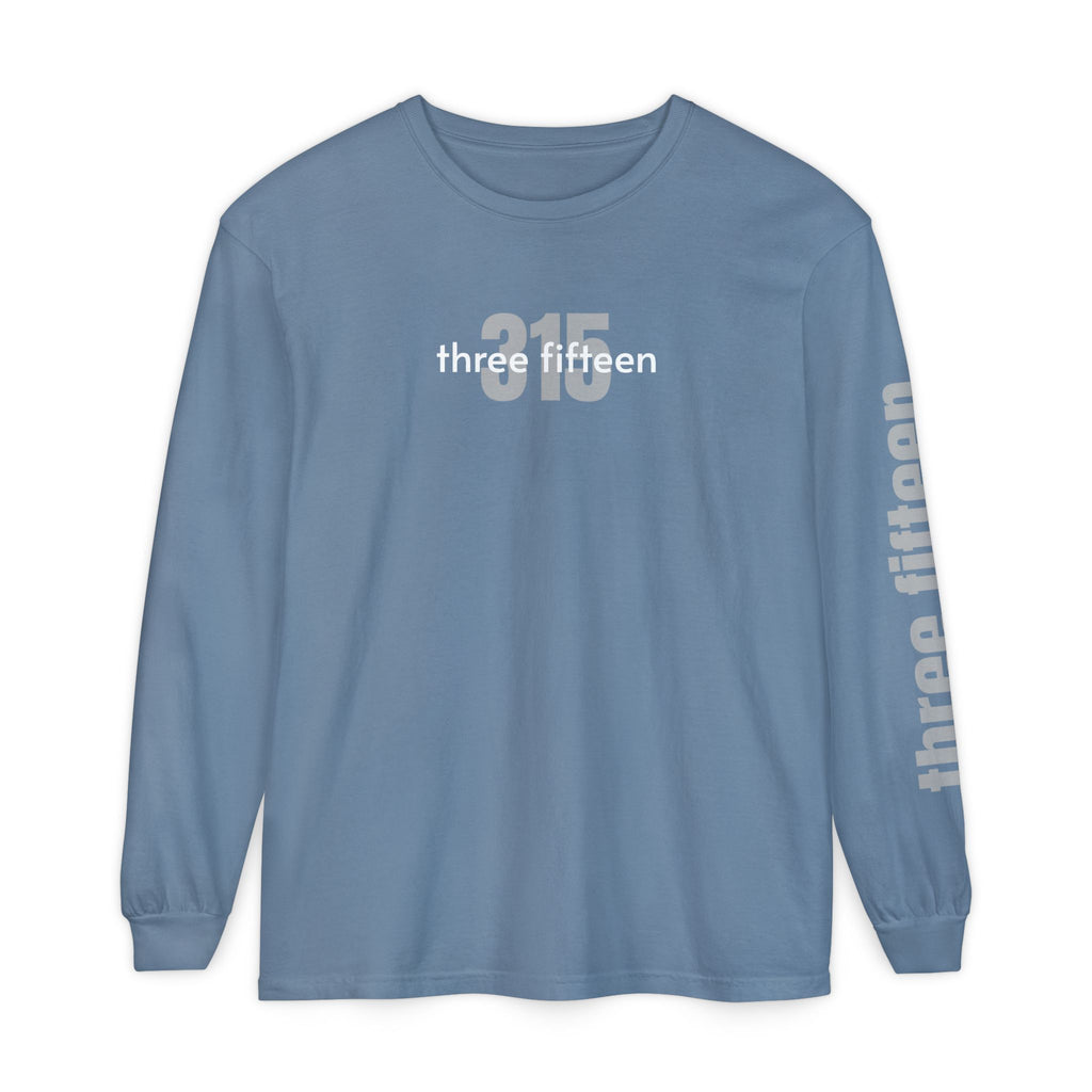 12 - Unisex Long Sleeve T-Shirt - Bold 315 Inspirational Casual Wear