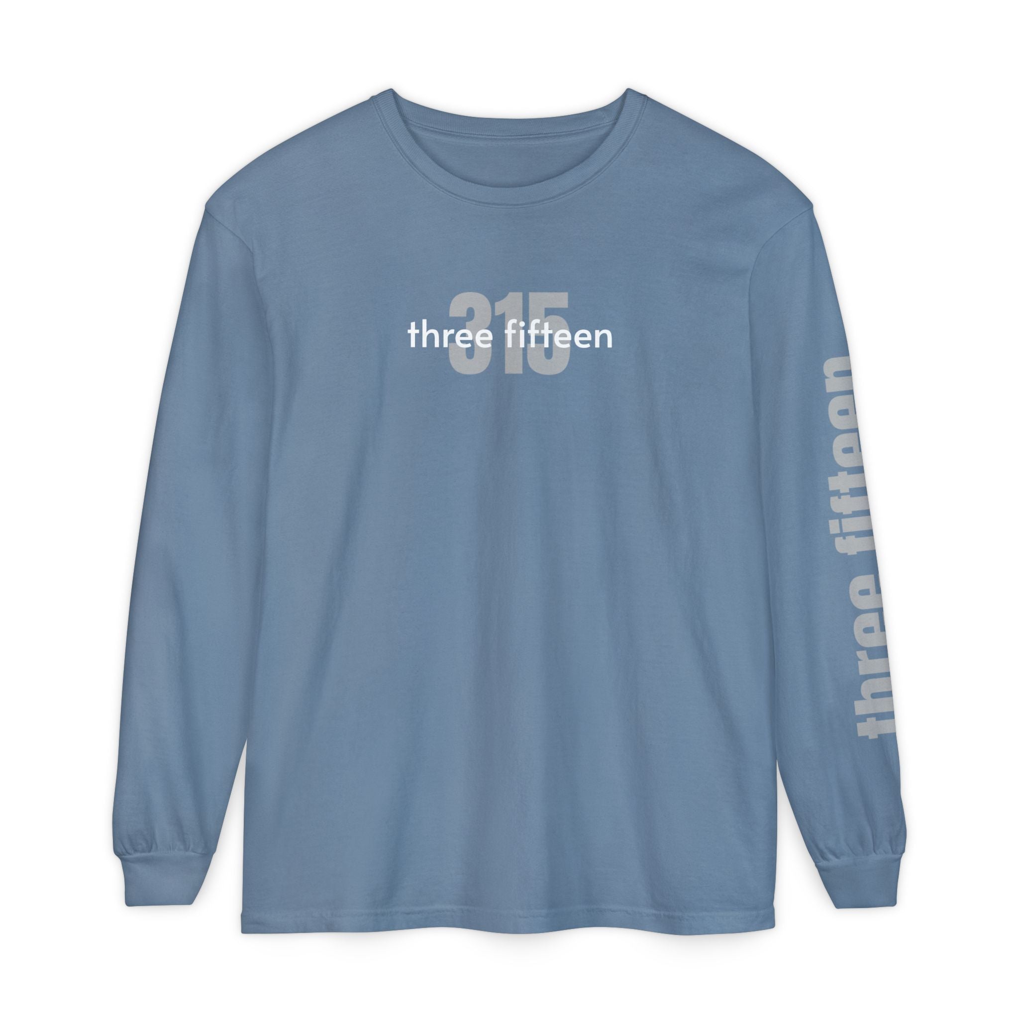 12 - Unisex Long Sleeve T-Shirt - Bold 315 Inspirational Casual Wear