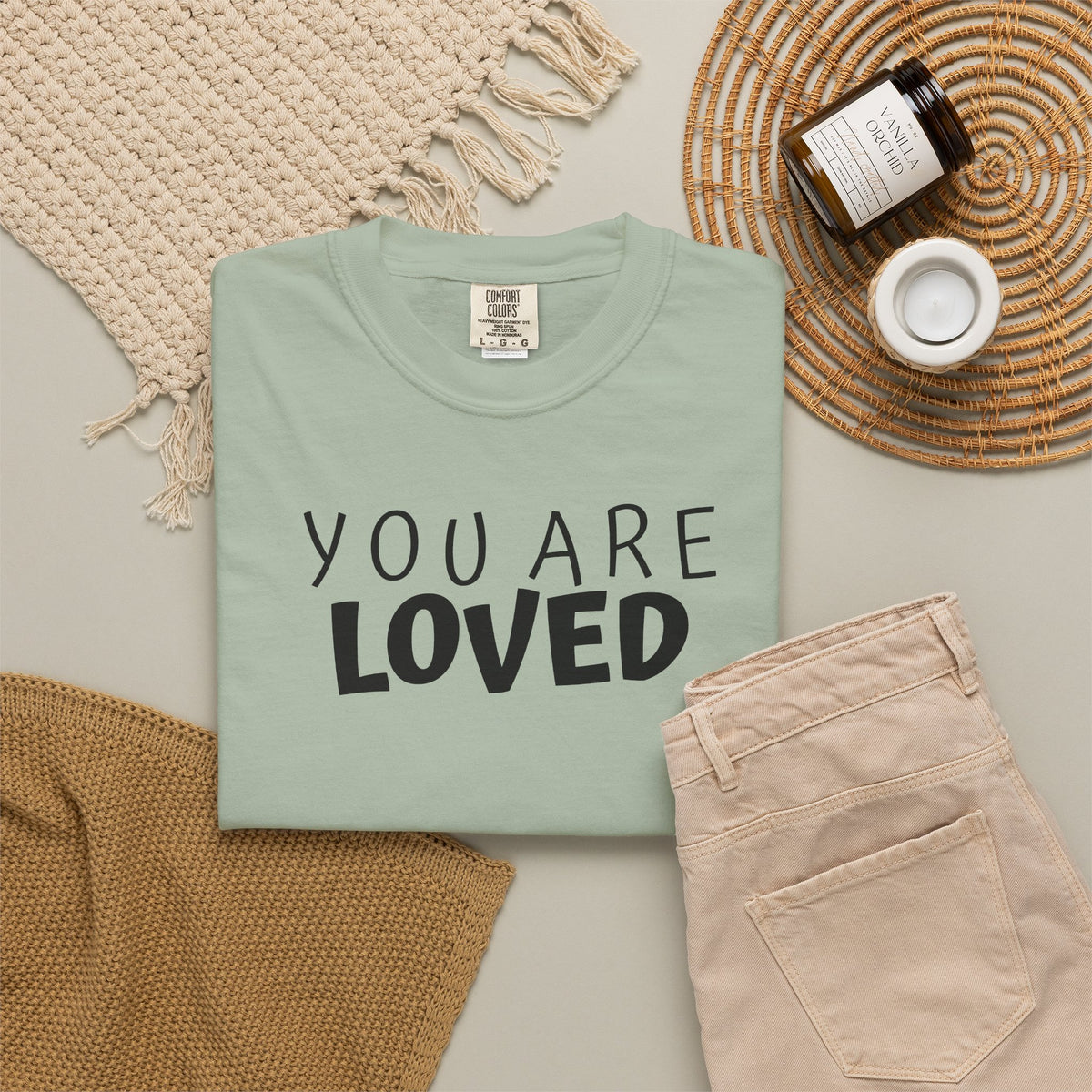 01 - You Are Loved Multi Colors Graphic T-Shirt