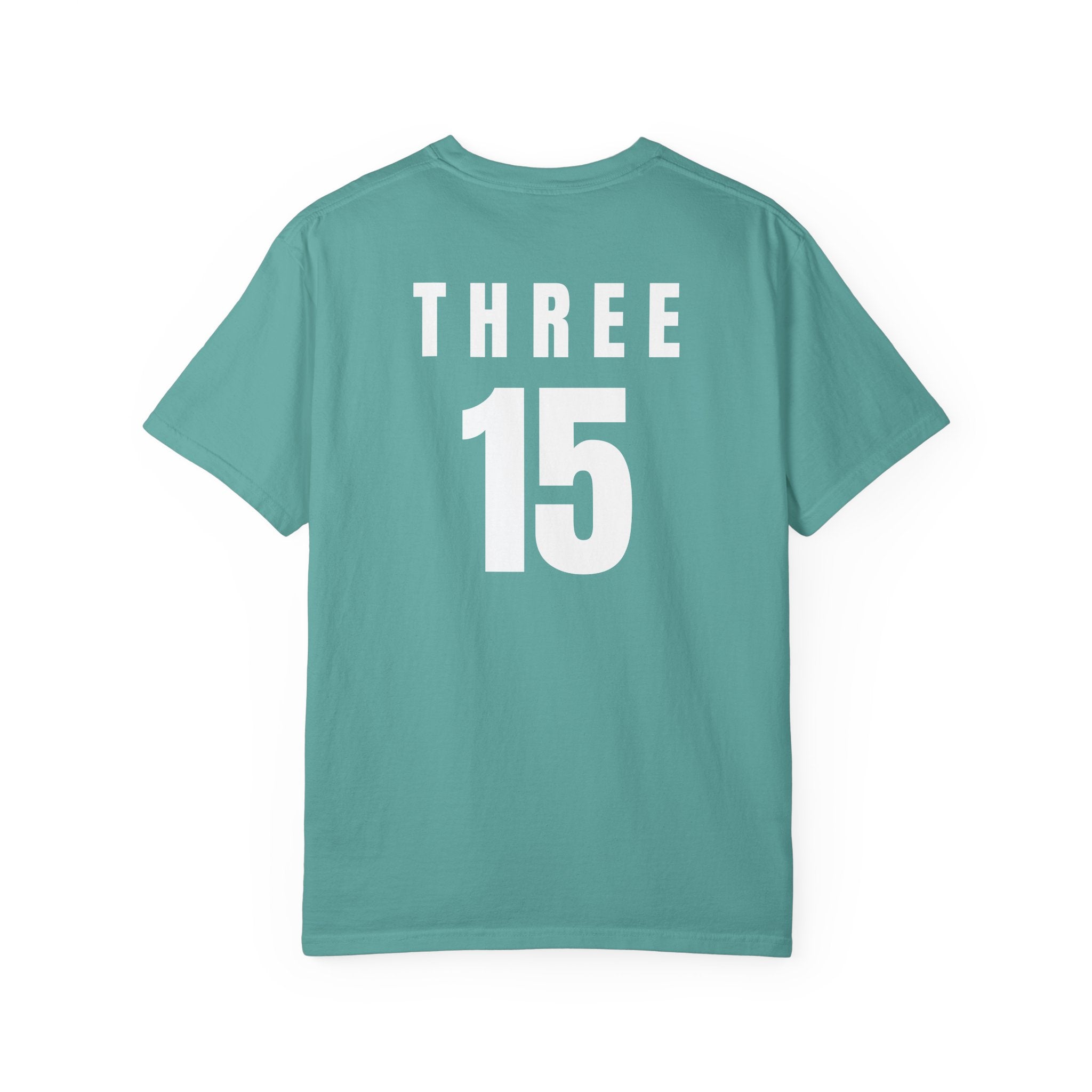 1 - Three 15 Multi Colors Front and Back Graphic T-Shirt