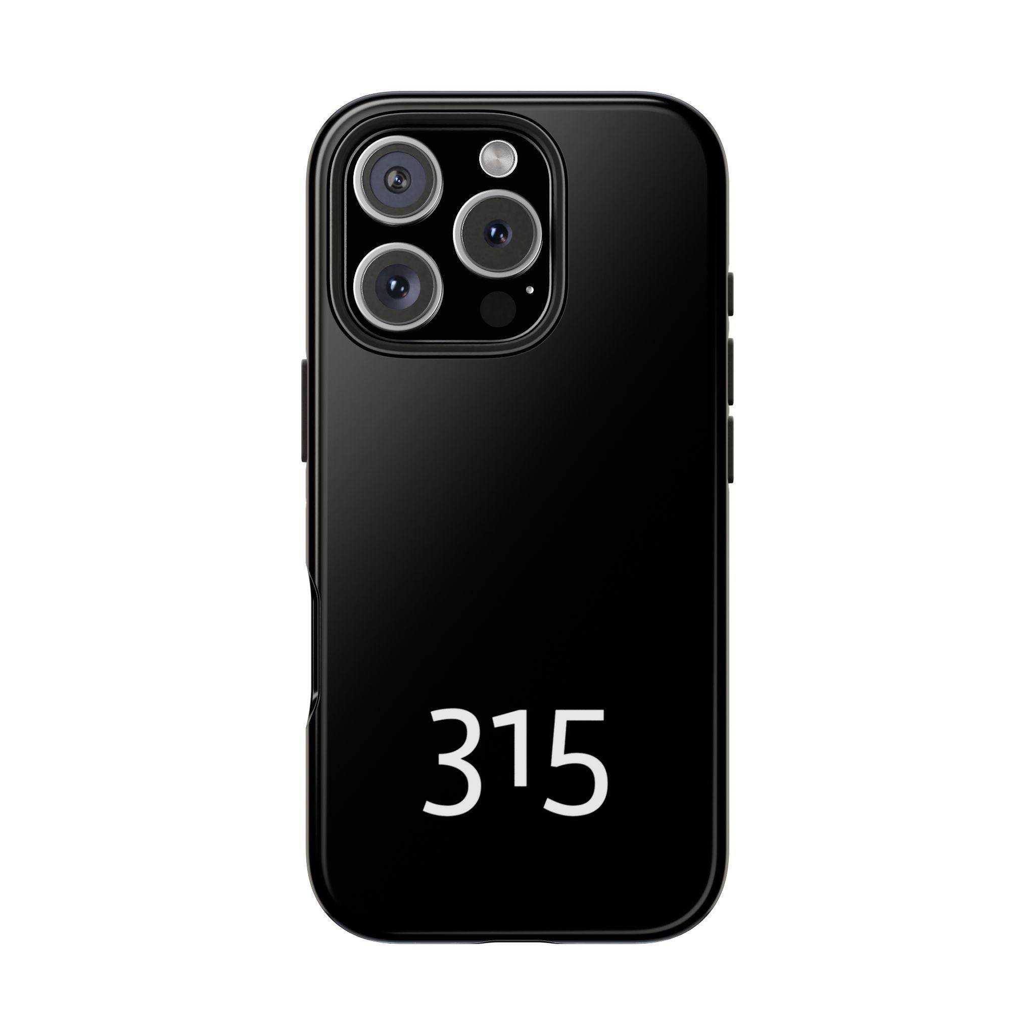 36 - Phone case 315 Tough Phone Case — Motivational Black Protective Cover