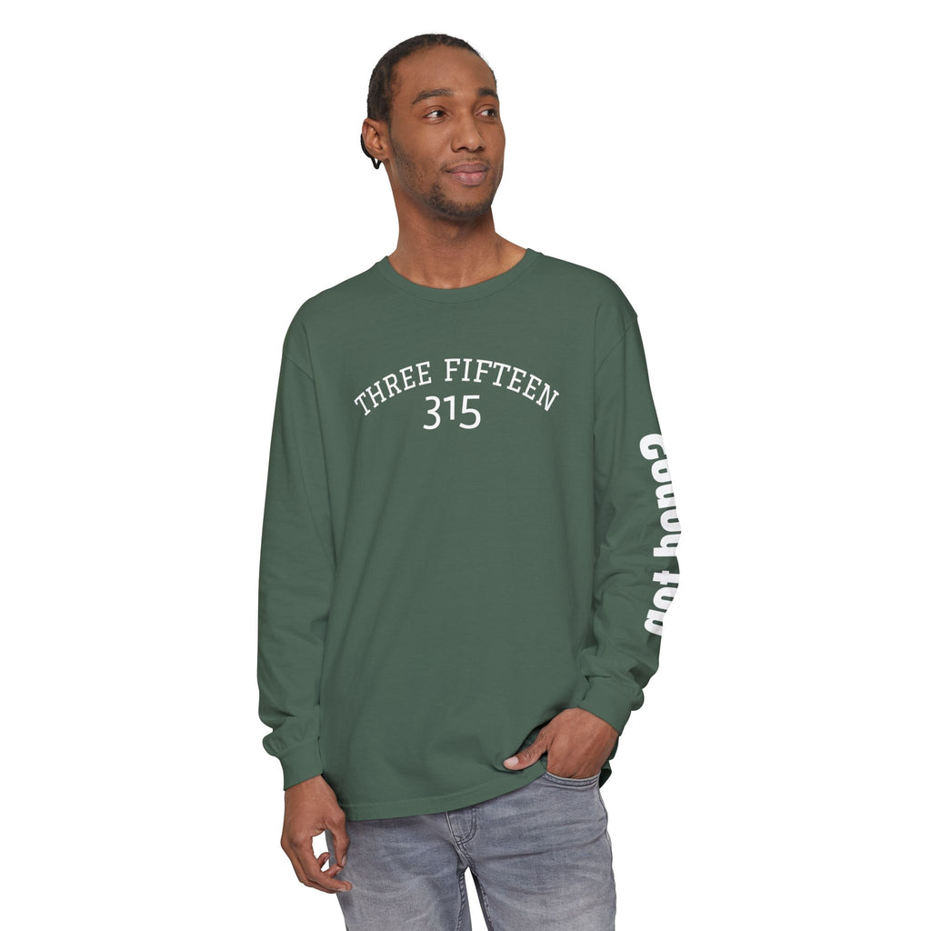 12 - Long sleeve tee 315 The Greatest of These Unisex Long Sleeve T-Shirt - Inspirational Casual Wear