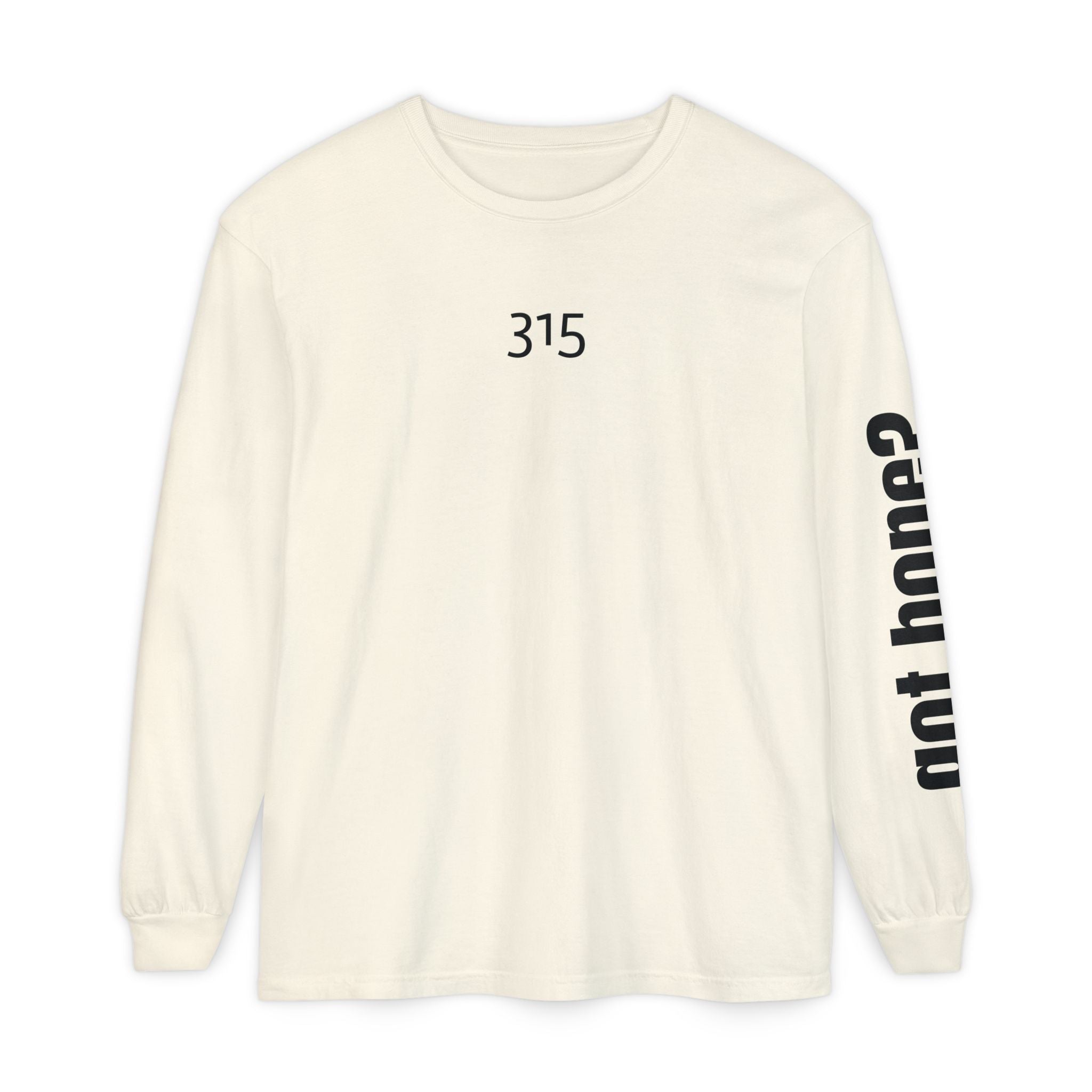 315 It’s the Journey Unisex Long Sleeve T-Shirt - Inspirational Casual Wear