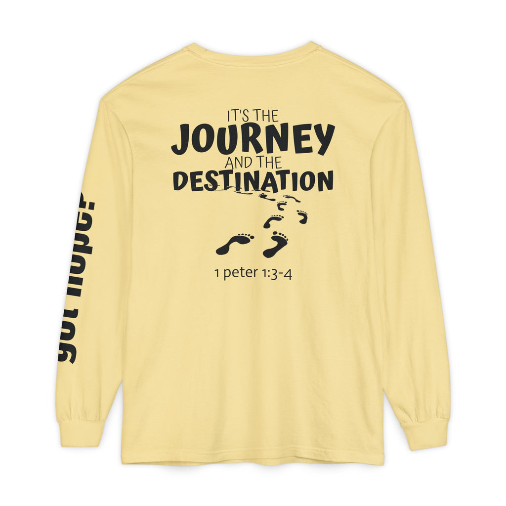 12 - Long sleeve tee 315 It’s the Journey Unisex Long Sleeve T-Shirt - Inspirational Casual Wear