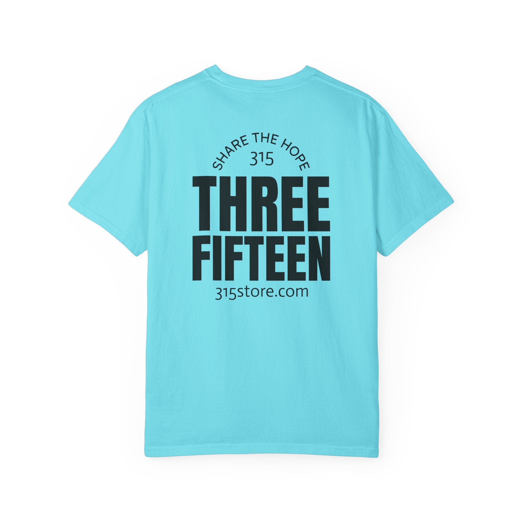 1 - Multi Colors Share the Hope Three Fifteen Graphic T-Shirt