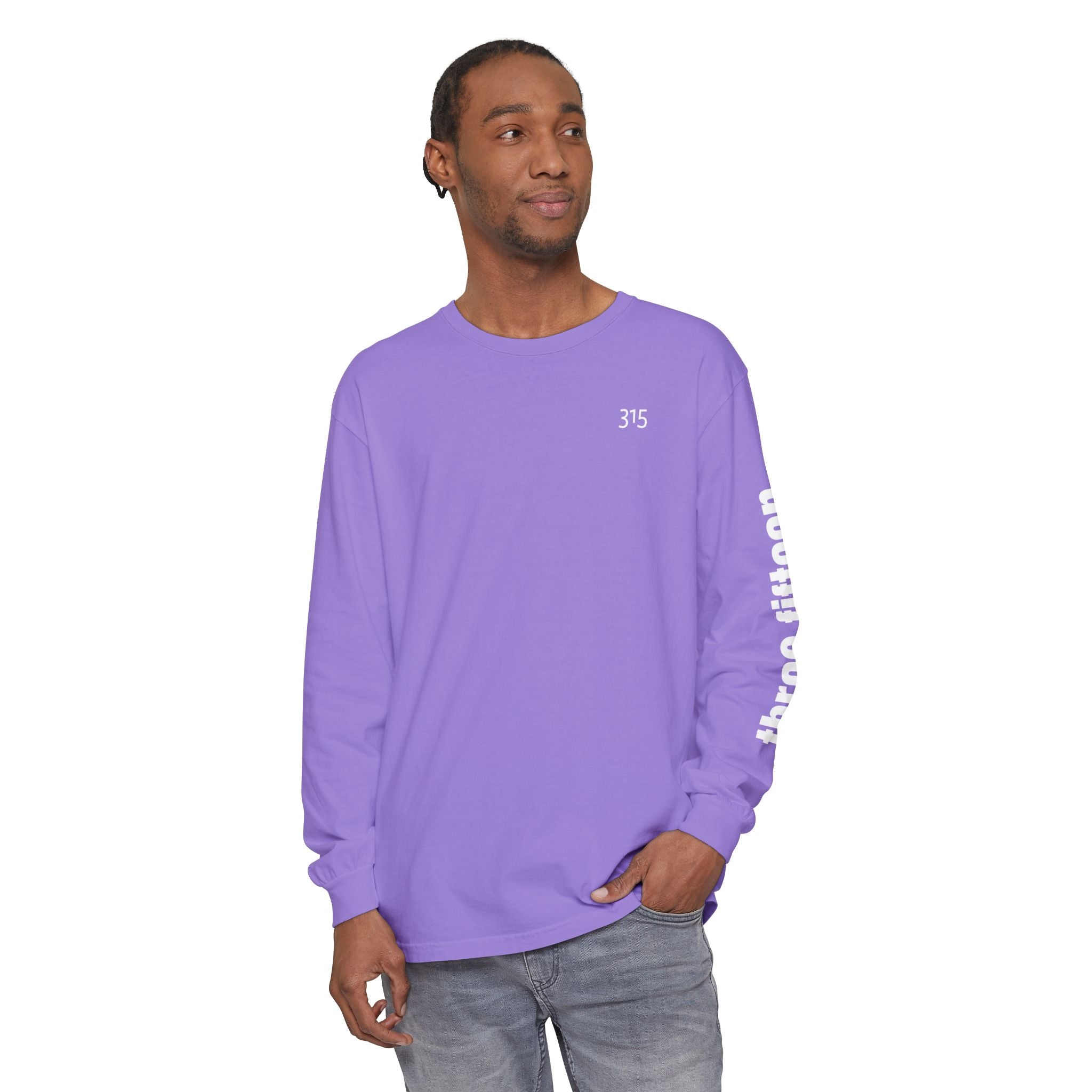 12 - 315 Three Fifteen Multi Color Unisex Long Sleeve T-Shirt - Inspirational Casual Wear