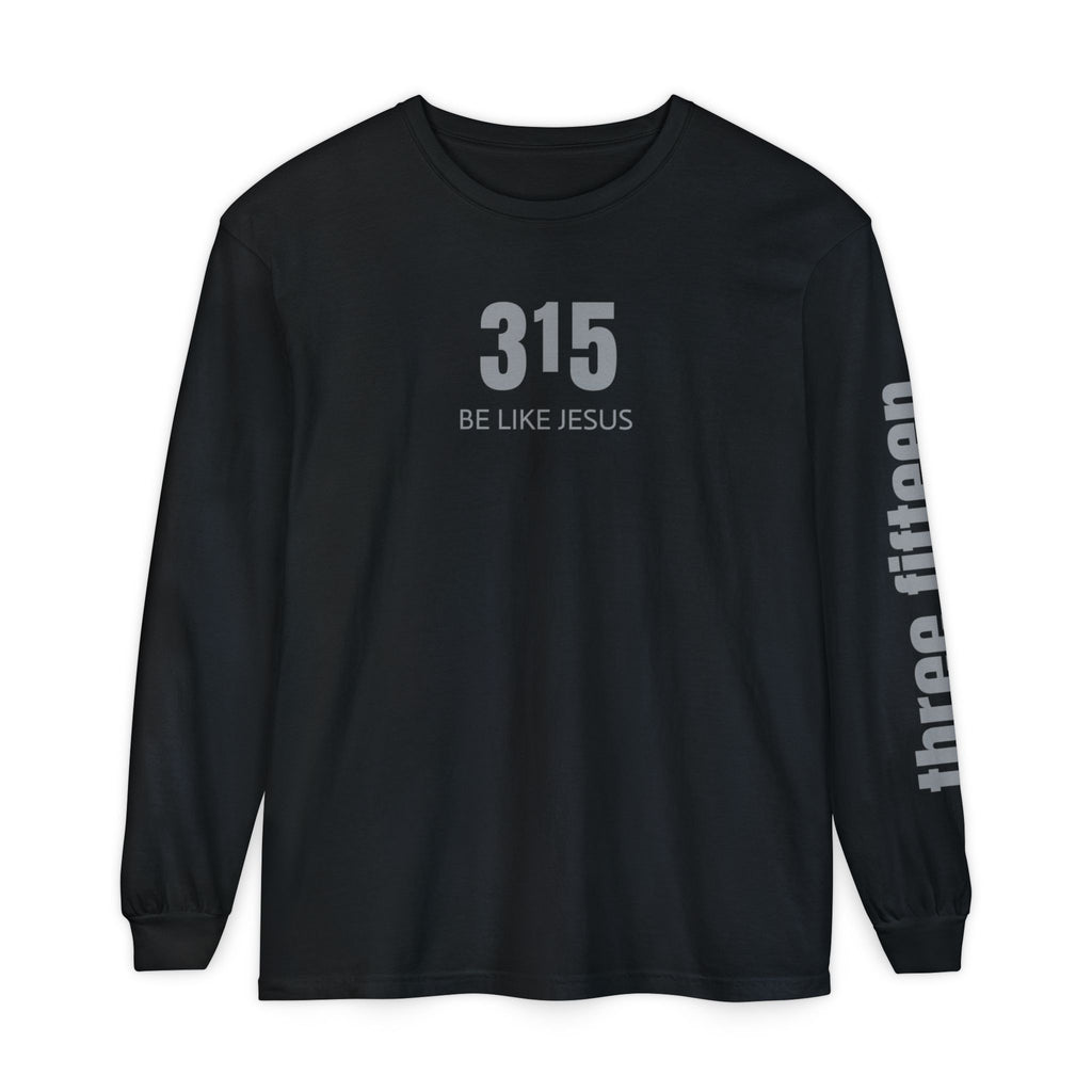 12 - Unisex Long Sleeve T-Shirt - Be Like Jesus Inspirational Casual Wear